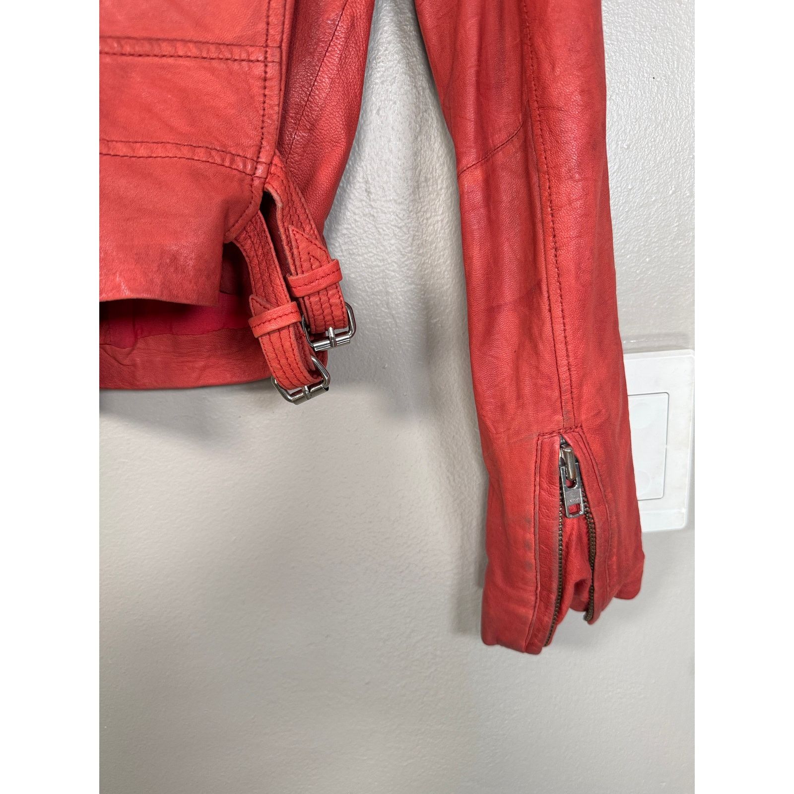Iro IRO Ashville Lambskin Leather Jacket $1200 size 0 Size XS / US 0-2 / IT 36-38 - 9 Thumbnail