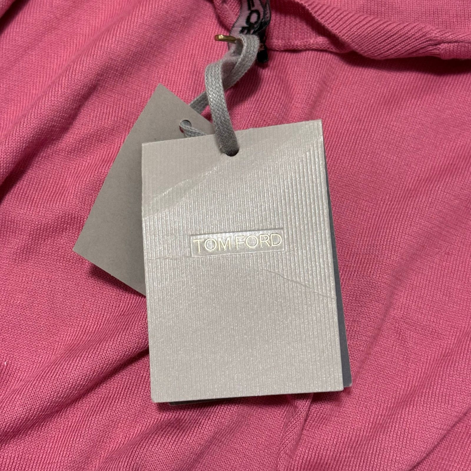 Tom Ford $1,250 NWT TOM FORD Luxury Cotton Sweater in Flamingo Size US L / EU 52-54 / 3 - 6 Thumbnail