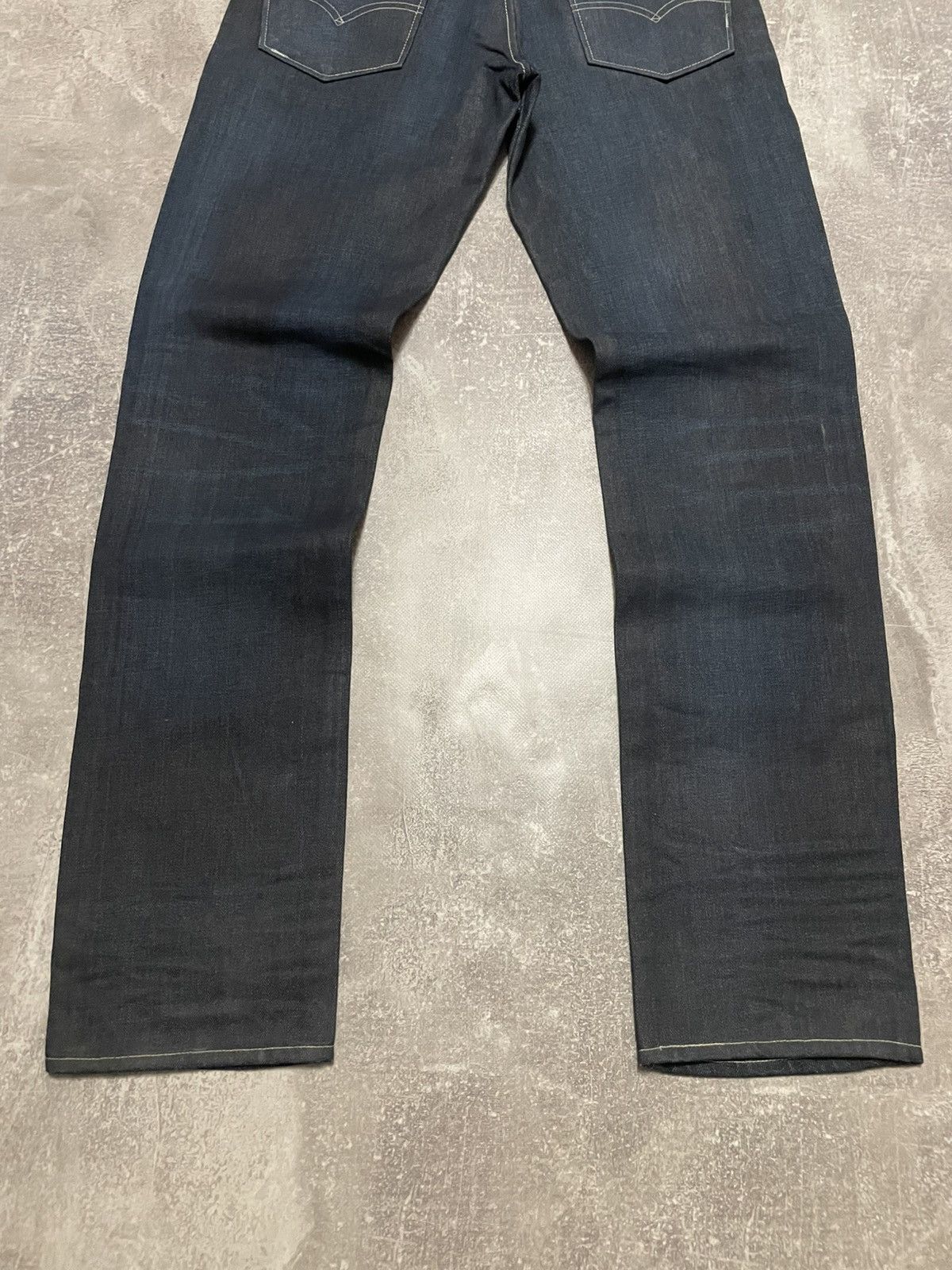 Levi's Vintage Levis Black Tab Distressed Heavy Denim Jeans 32/34 Size US 32 / EU 48 - 4 Thumbnail