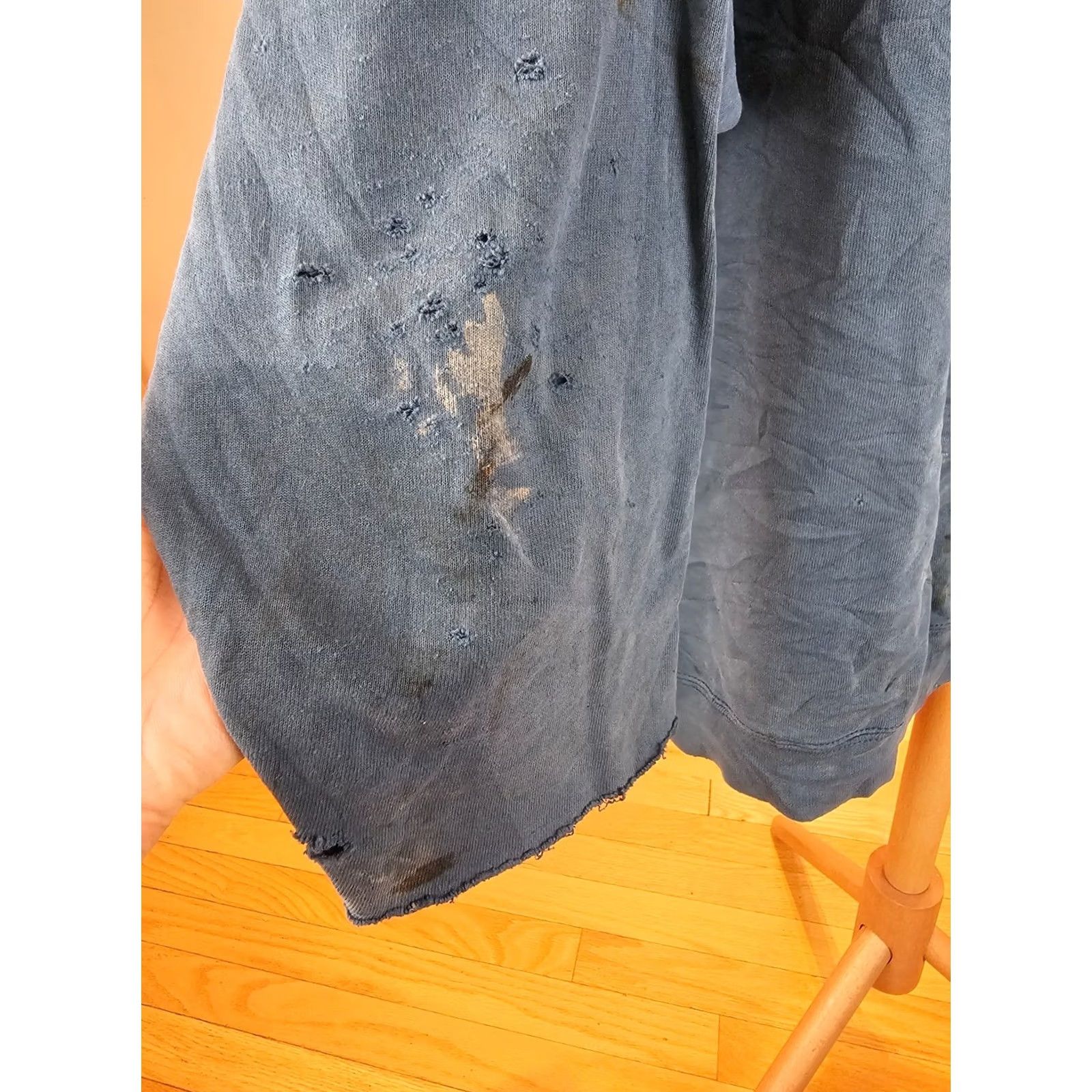 Nike VINTAGE Nike Sweatshirt 2XL 90s Distressed Swoosh Blue Sweatshirt Mens Size XXL Navy Blue Swosh Pullover Size US XXL / EU 58 / 5 - 6 Thumbnail