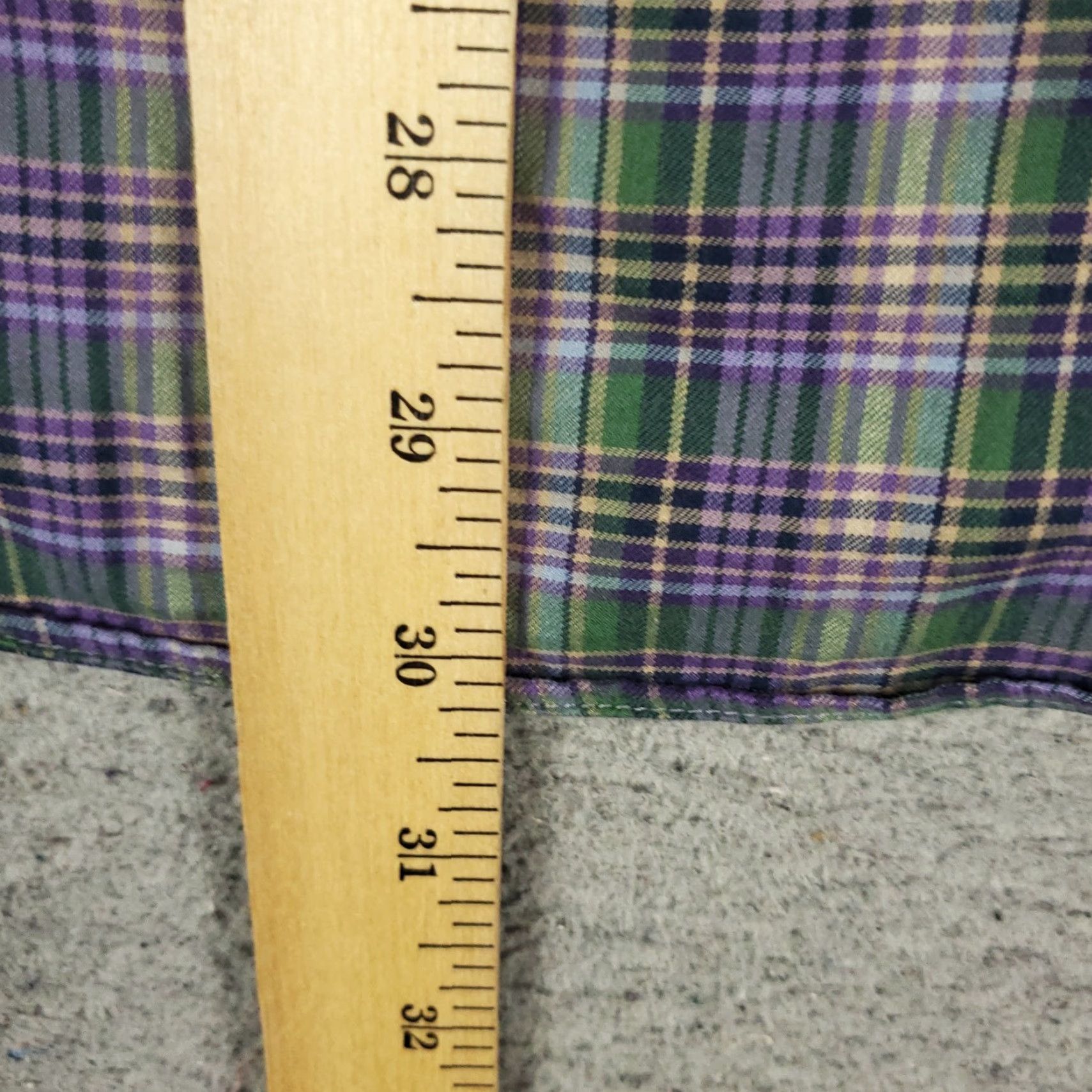 Ralph Lauren Ralph Lauren Shirt Mens Purple Plaid Button-Up Long Sleeve Counterpart: Polo Logo, Cotton, Classic, Preppy, Multi-Season Wear Size US M / EU 48-50 / 2 - 5 Thumbnail