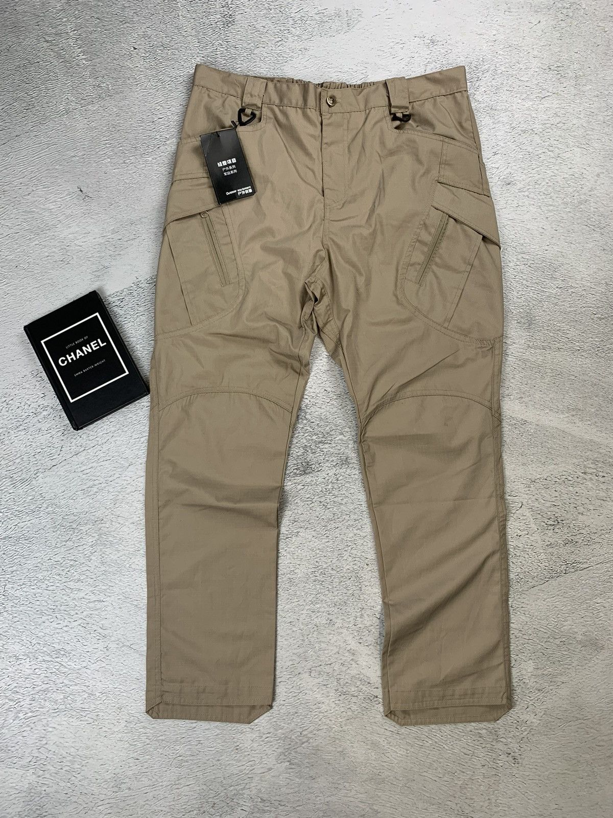 Japanese Brand × Vintage Vintage Cargo Pants multi pocket parachute Japan Size US 36 / EU 52 - 2 Thumbnail