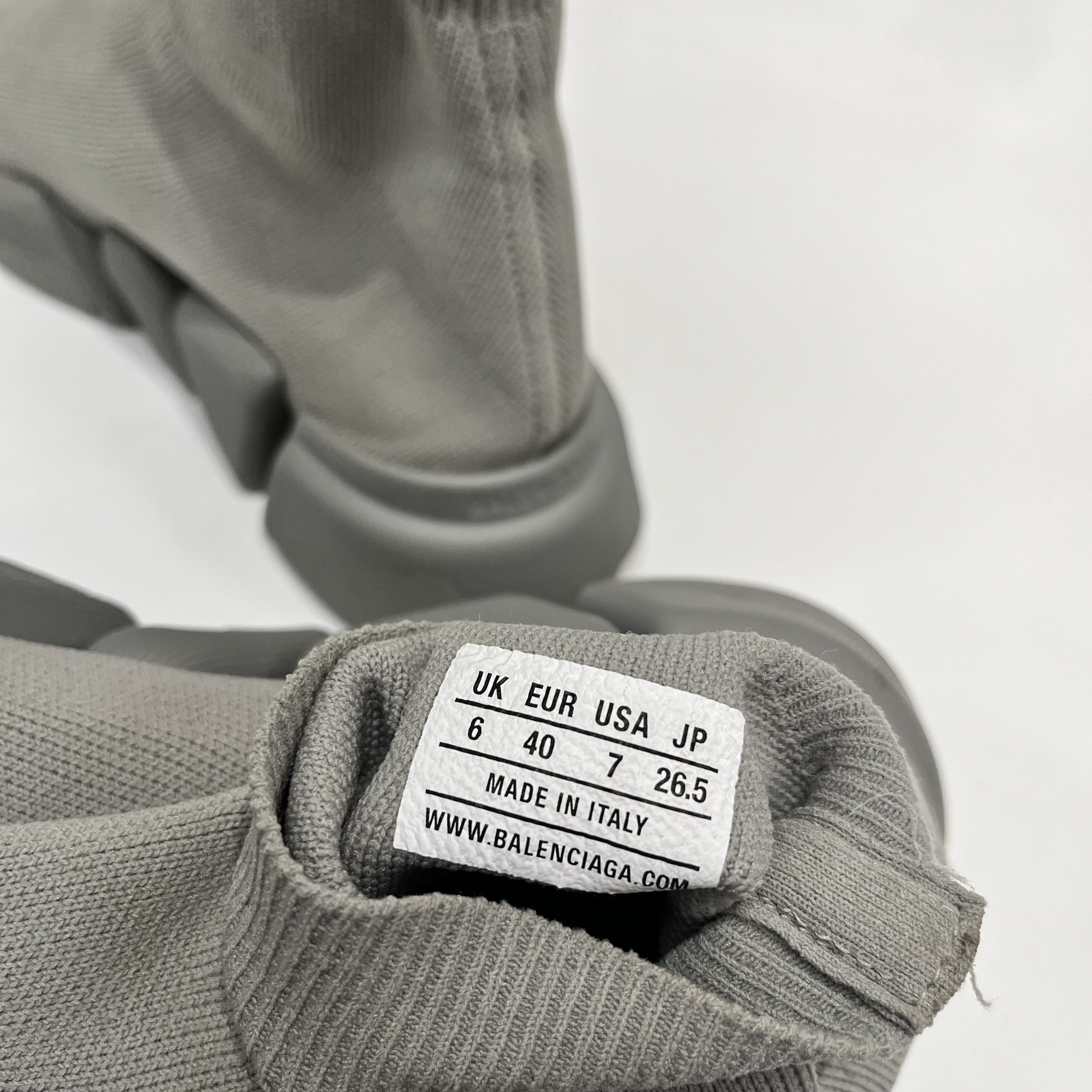 Balenciaga Balenciaga Speed 2.0 Grey Size US 7 / EU 40 - 13 Thumbnail