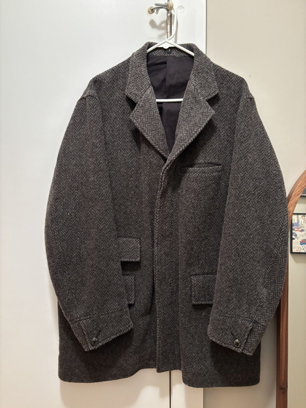 Taiga Takahashi Taiga Takahashi Lot 405 Atelier Coat Sumi Dyed Black Size US M / EU 48-50 / 2 - 1 Thumbnail