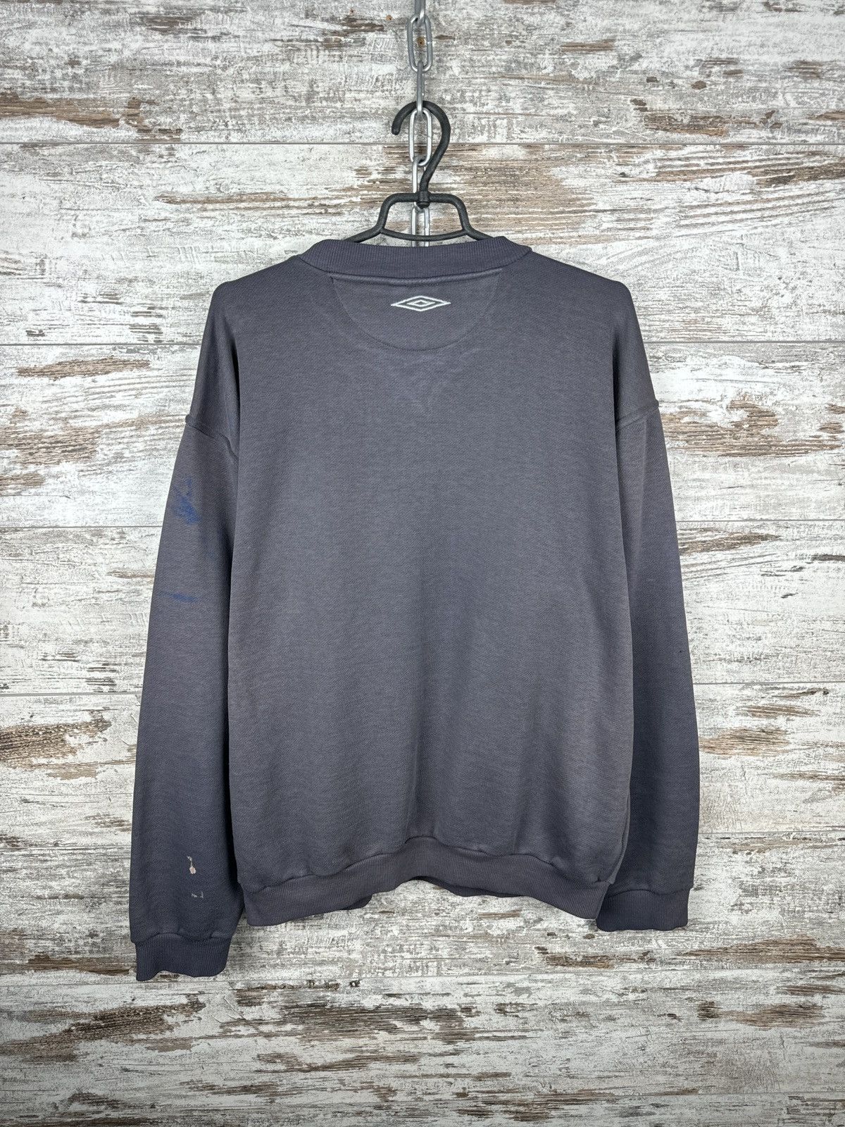Umbro × Vintage Mens Vintage Umbro distressed sweatshirt big logo y2k rare Size US L / EU 52-54 / 3 - 20 Thumbnail