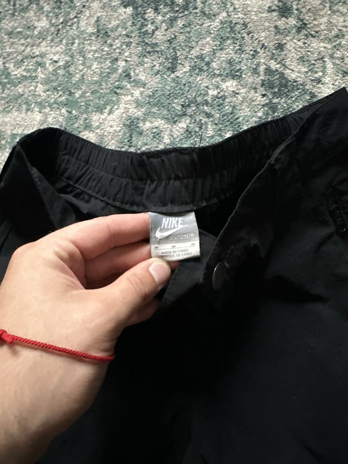 Nike VINTAGE NIKE SWOOSH TN SKEPTA STYLE FLARED NYLON TRACK PANTS Size US 32 / EU 48 - 6 Thumbnail