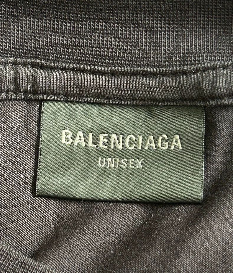 Balenciaga Balenciaga Black graffiti dress Size L / US 10 / IT 46 - 3 Thumbnail