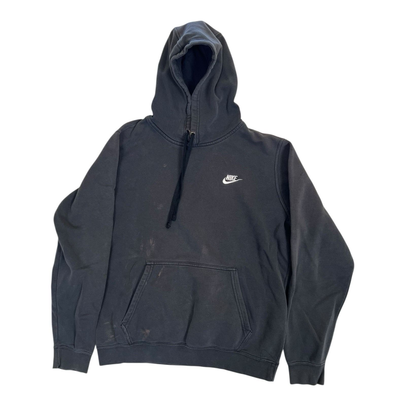 Nike Vintage Nike Black Pullover Hoodie Sweatshirt Size Medium Su Size US M / EU 48-50 / 2 - 1 Thumbnail