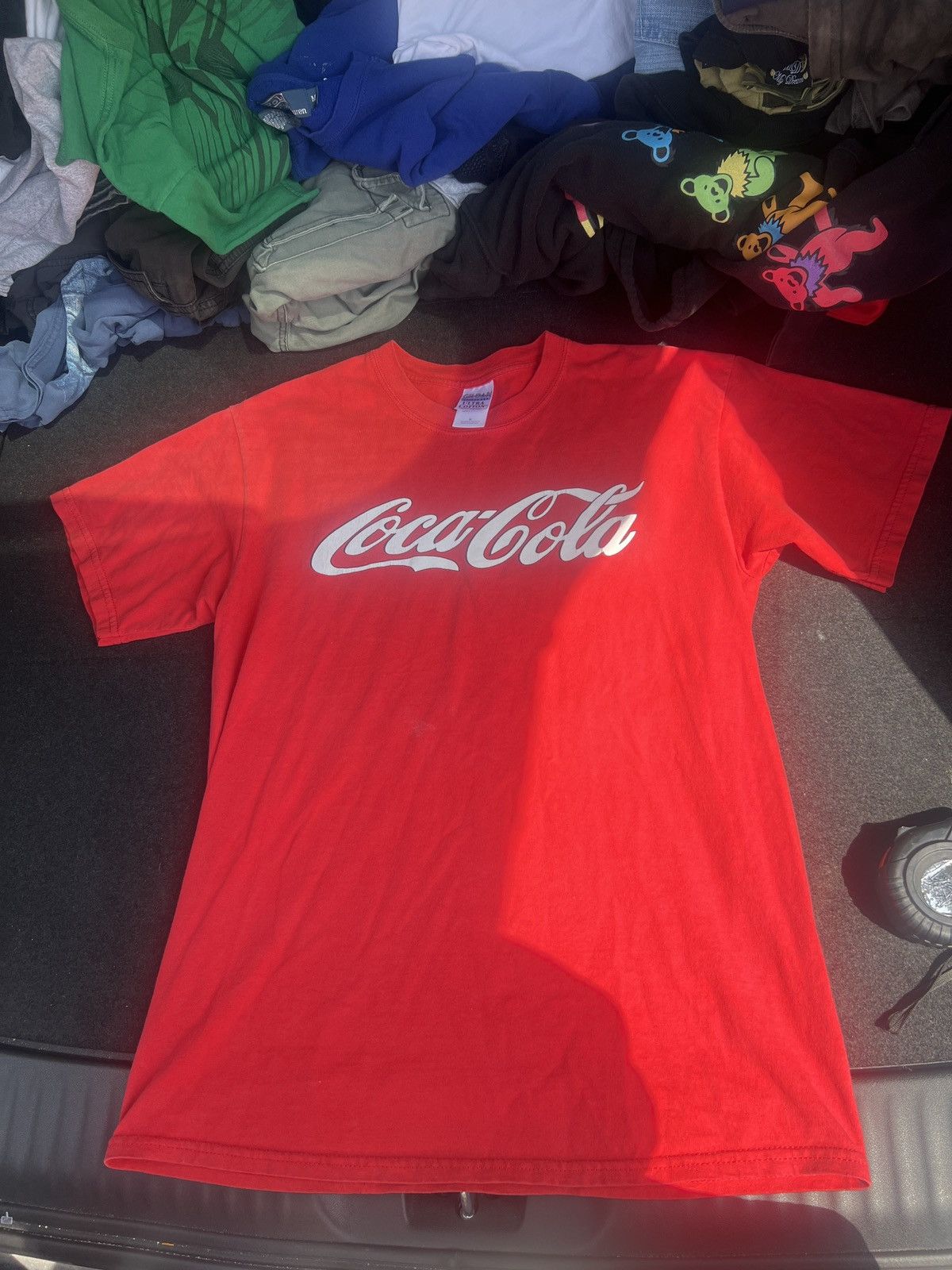 Coca Cola × Vintage Crazy vintage Coca Cola tee classic logo Size US L / EU 52-54 / 3 - 1 Thumbnail