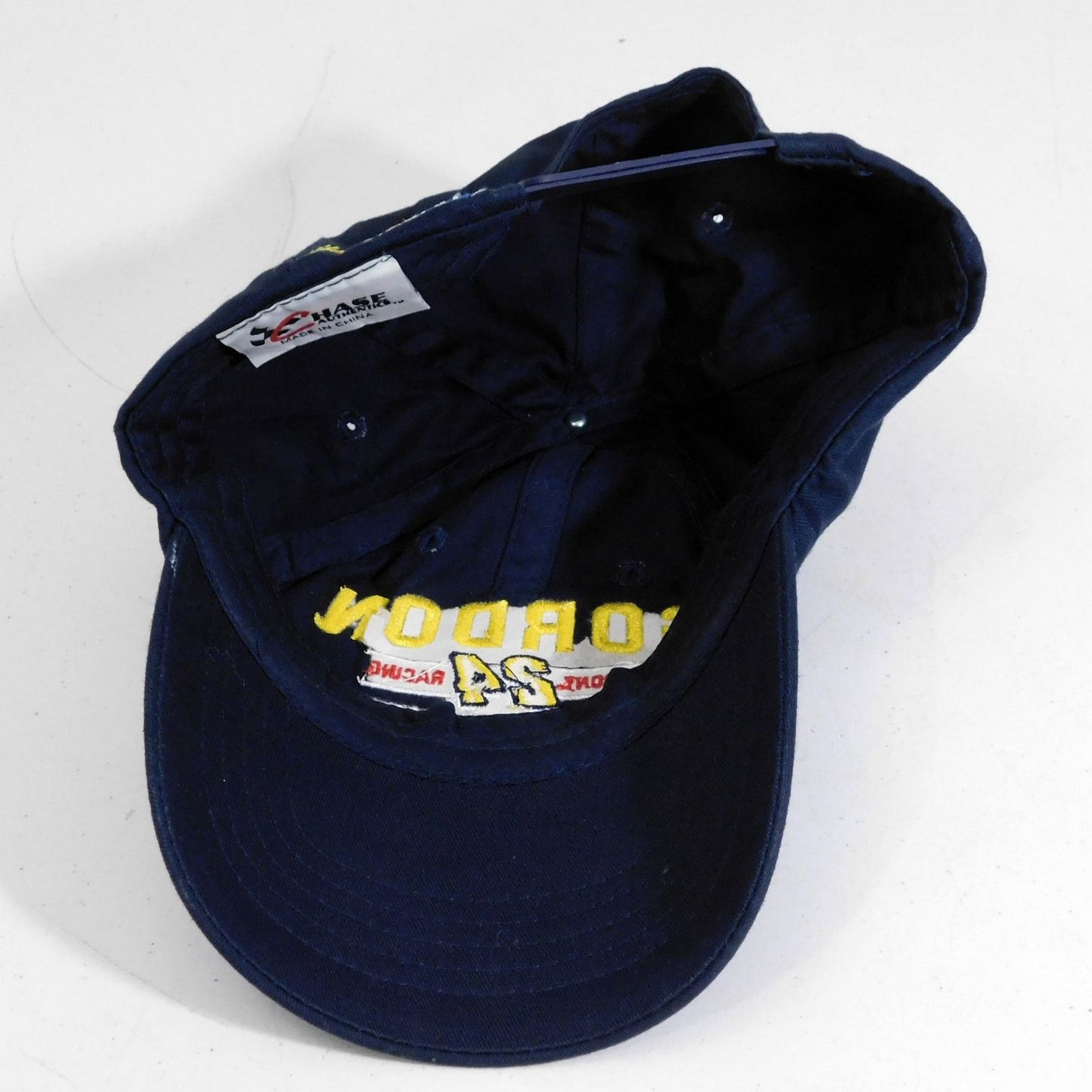 Chase Authentics 90s Jeff Gordon Hat Adjustable Blue Hendrick NASCAR Size ONE SIZE - 6 Thumbnail