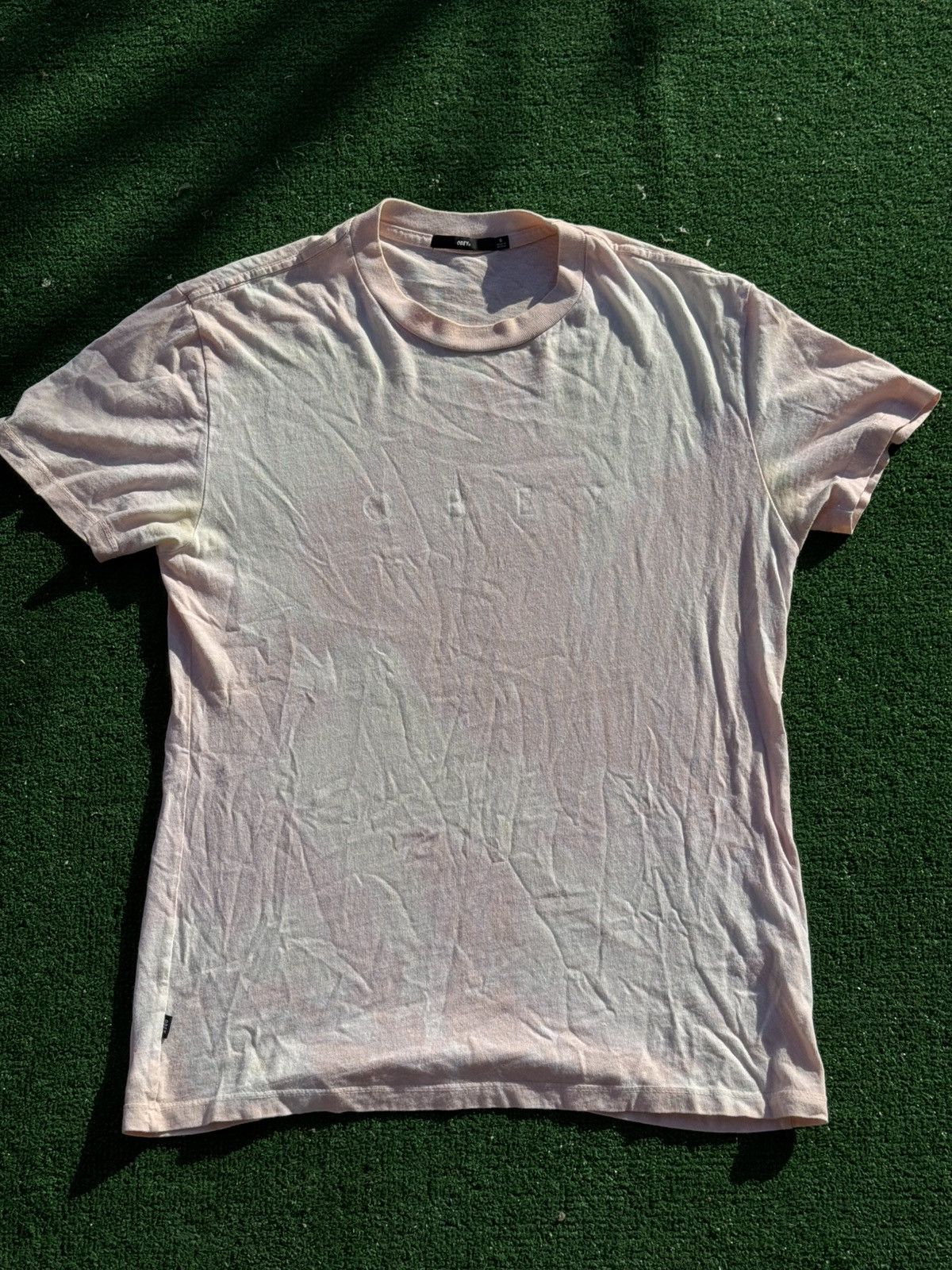 Obey Obey Pink/White Tie Dye T-Shirt Size US S / EU 44-46 / 1 - 1 Thumbnail