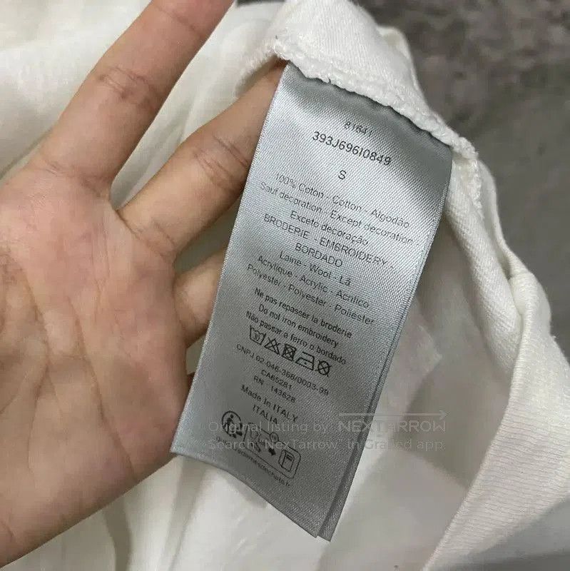Other Dior Summer White Cotton Short Sleeve T-shirt . Size US S / EU 44-46 / 1 - 7 Thumbnail