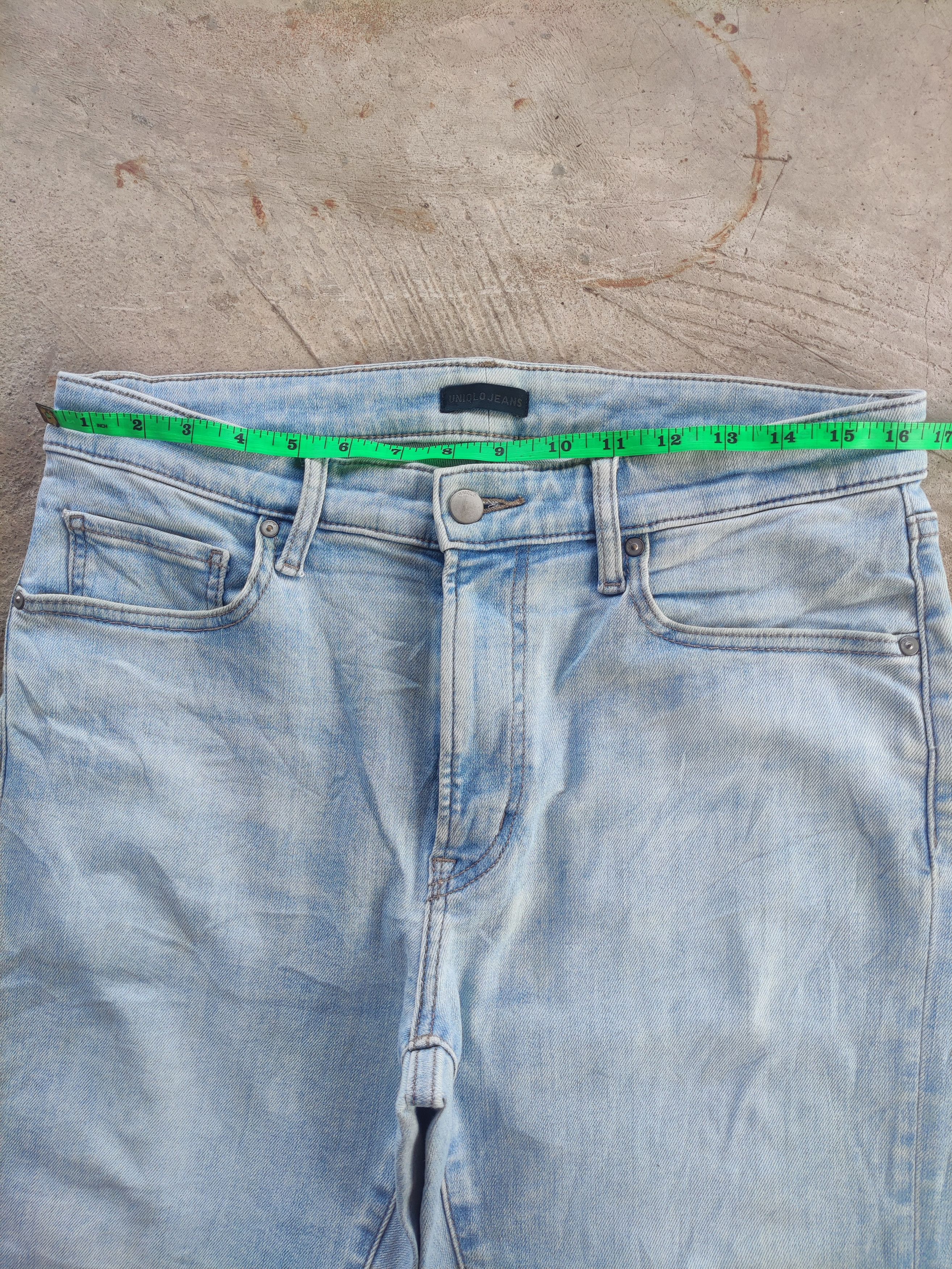 Japanese Brand Vintage Japanese Jean Distressed Faded Denim Pants Size US 33 - 6 Thumbnail