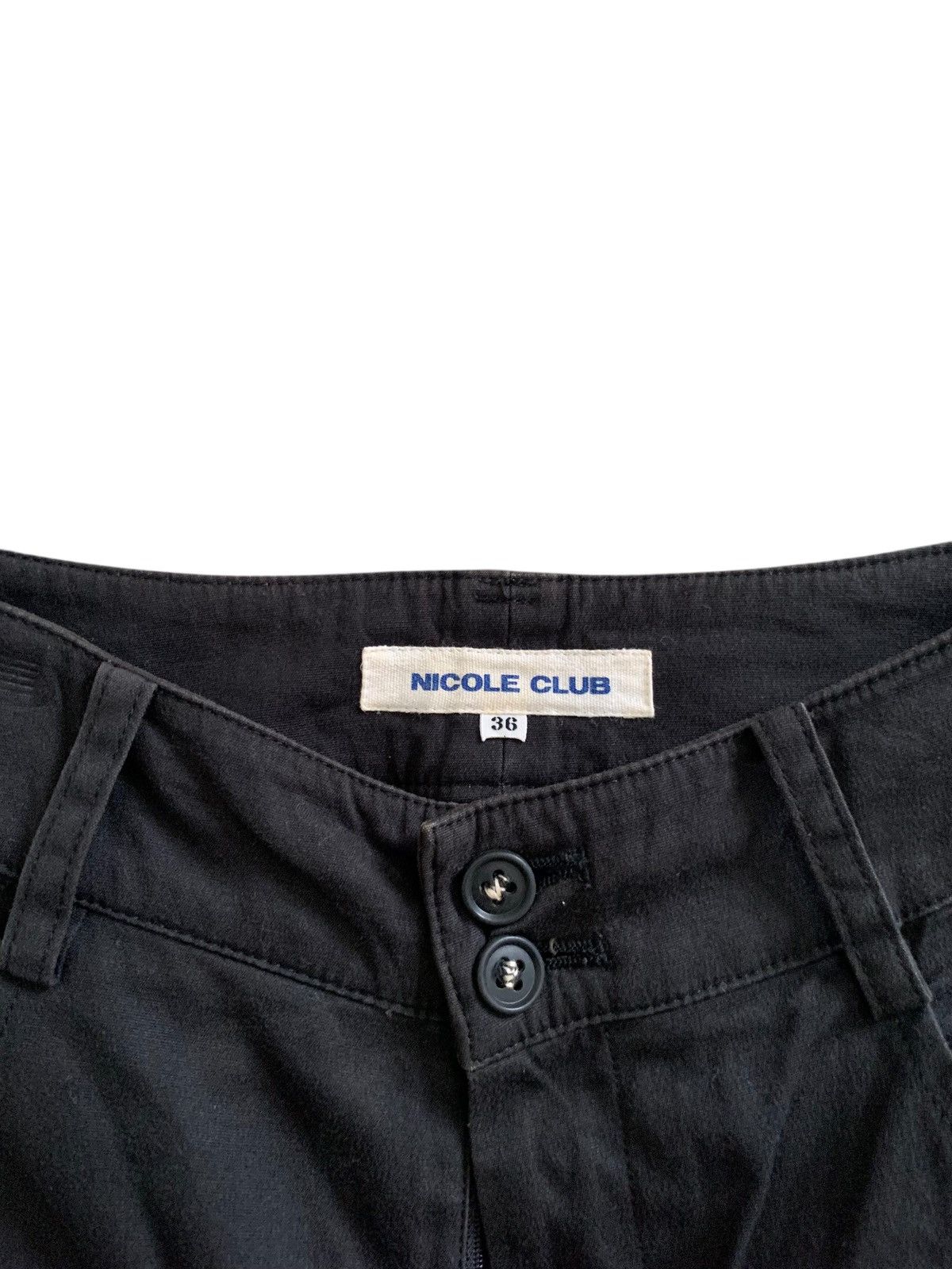 Japanese Brand Nicole club Flare Pants Size US 27 - 3 Thumbnail