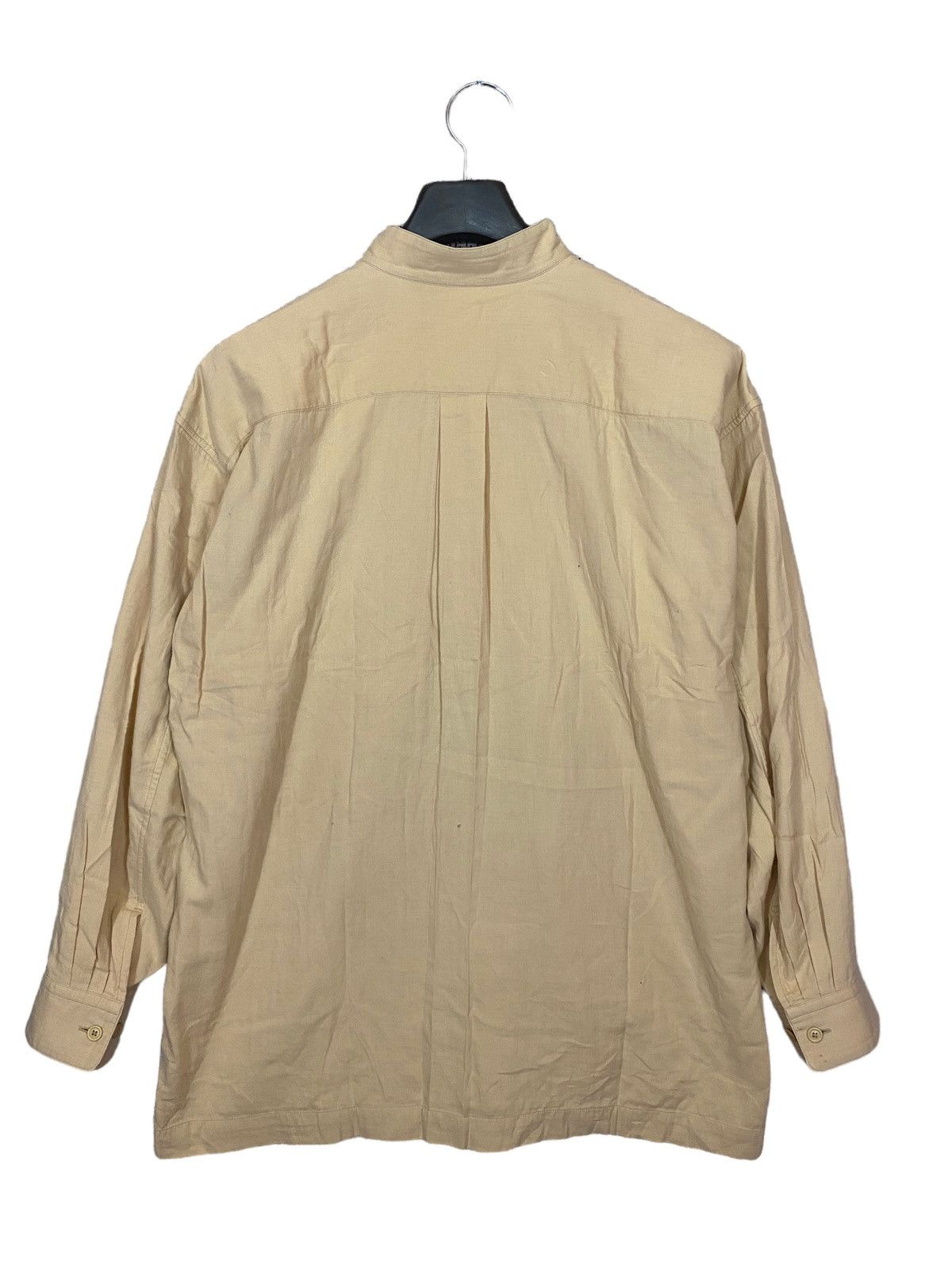 Designer × Issey Miyake × Japanese Brand ‼️VINTAGE ISSEY MIYAKE 1999 MEN SHIRT SINGLE POCKET VERYRaRe‼️ Size US M / EU 48-50 / 2 - 6 Thumbnail