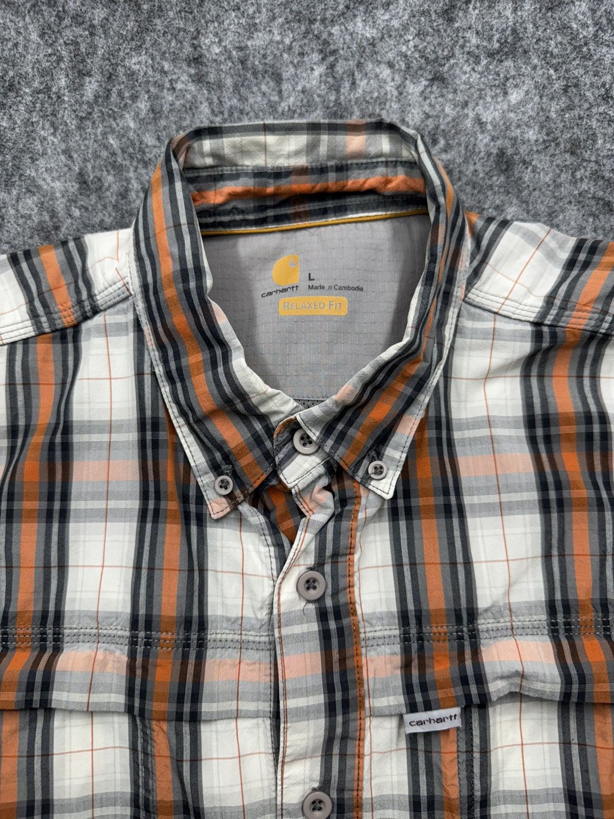 Carhartt Carhartt Force Button Down Vented Shirt Size US L / EU 52-54 / 3 - 2 Thumbnail