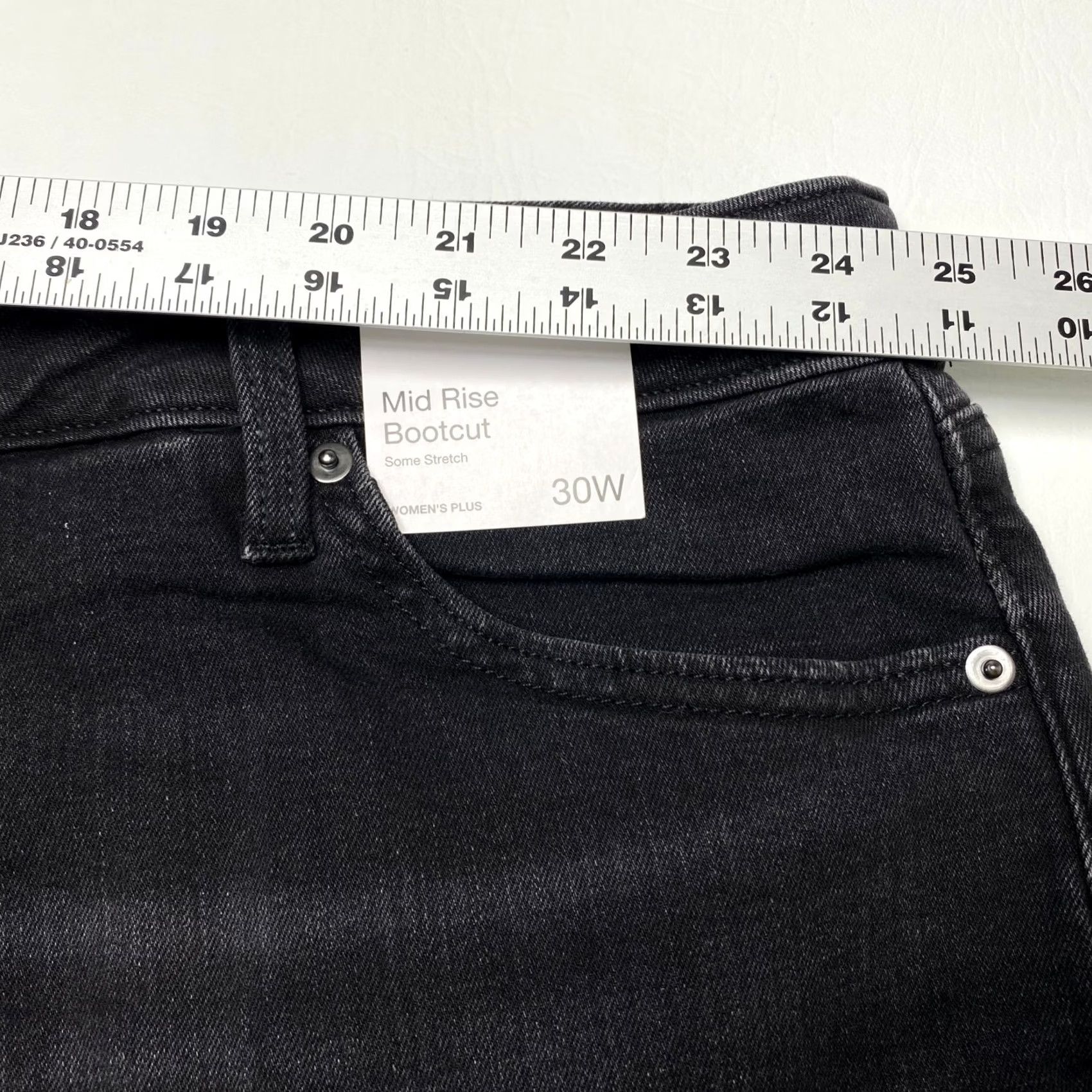 Vintage NWT Womens Plus Jeans Sonoma Bootcut Jeans 30W 50x31 Black NEW Size 30" / US 8 / IT 44 - 7 Thumbnail