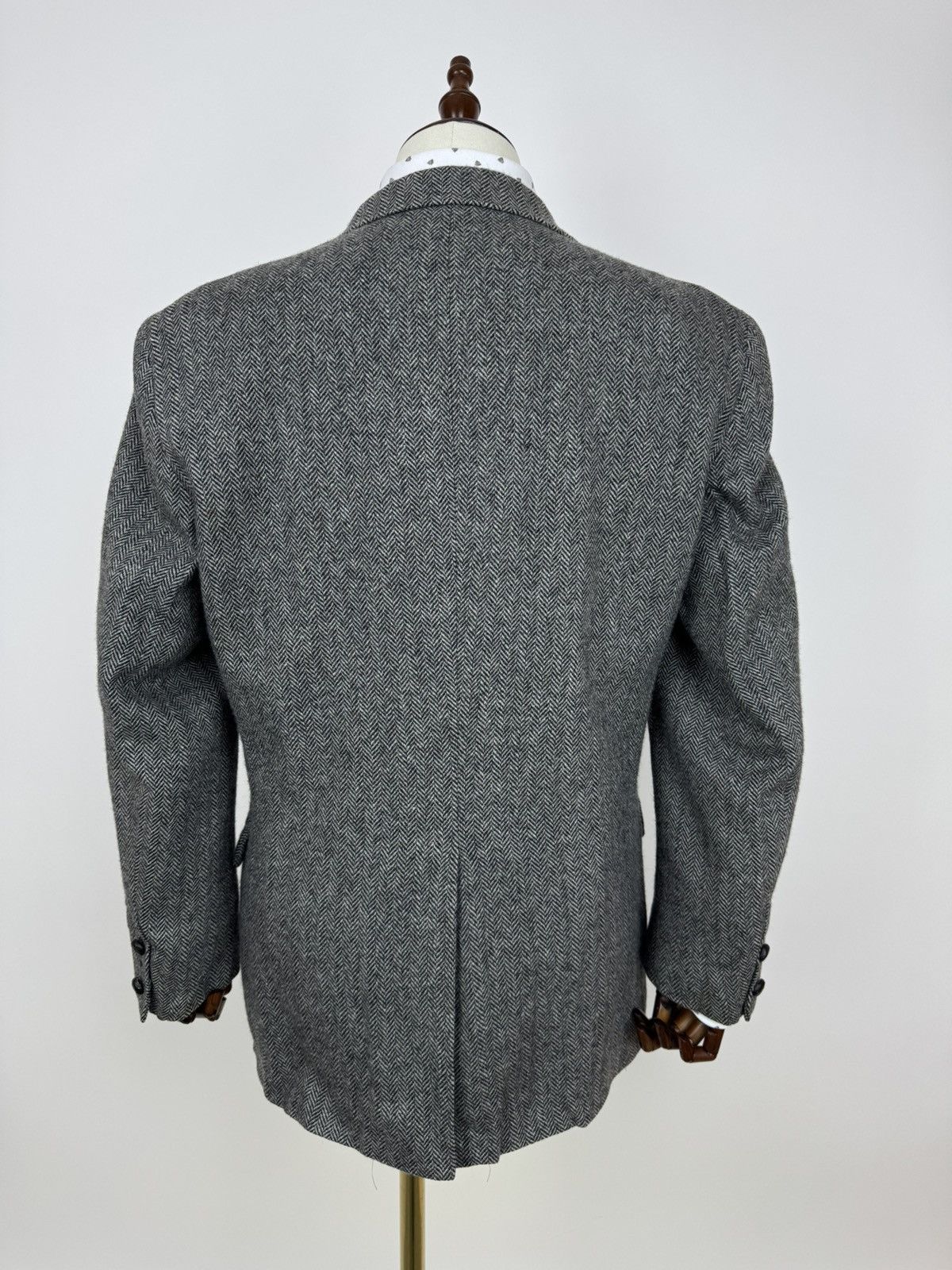 Other Branford & Taylor collection teeed herringbone blazer Size 52R - 5 Thumbnail
