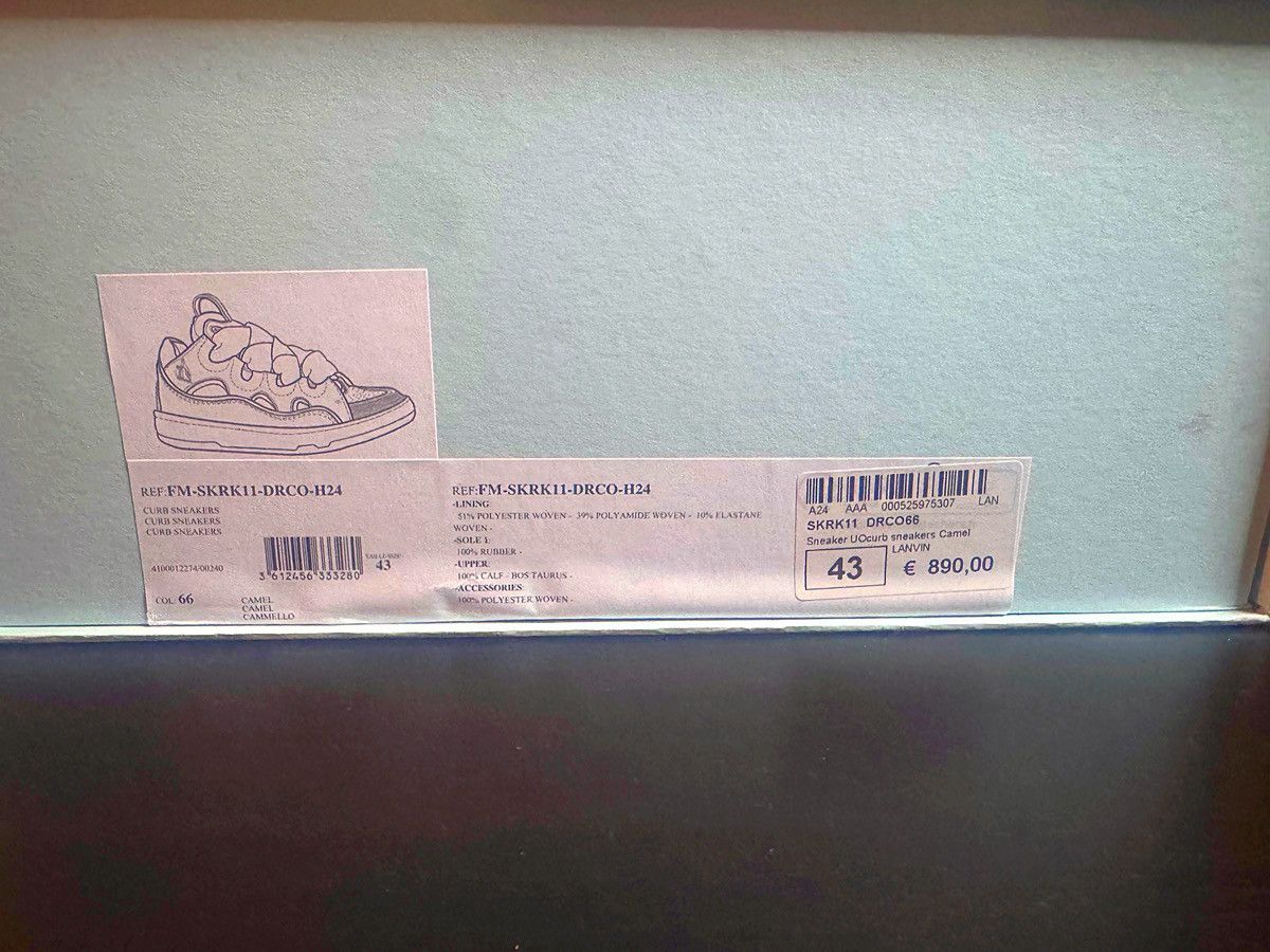 Lanvin Lanvin Curb Sneaker Size US 10 / EU 43 - 12 Thumbnail