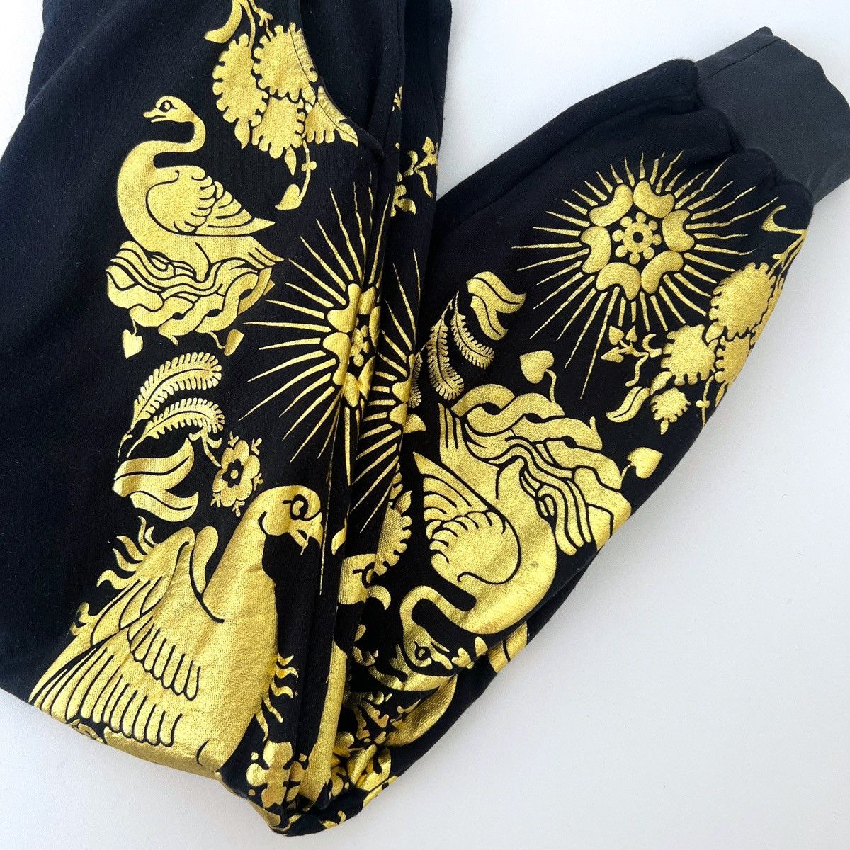 KTZ K.T.Z kokon to zai phoenix gold jogger pants Size US 30 / EU 46 - 5 Thumbnail
