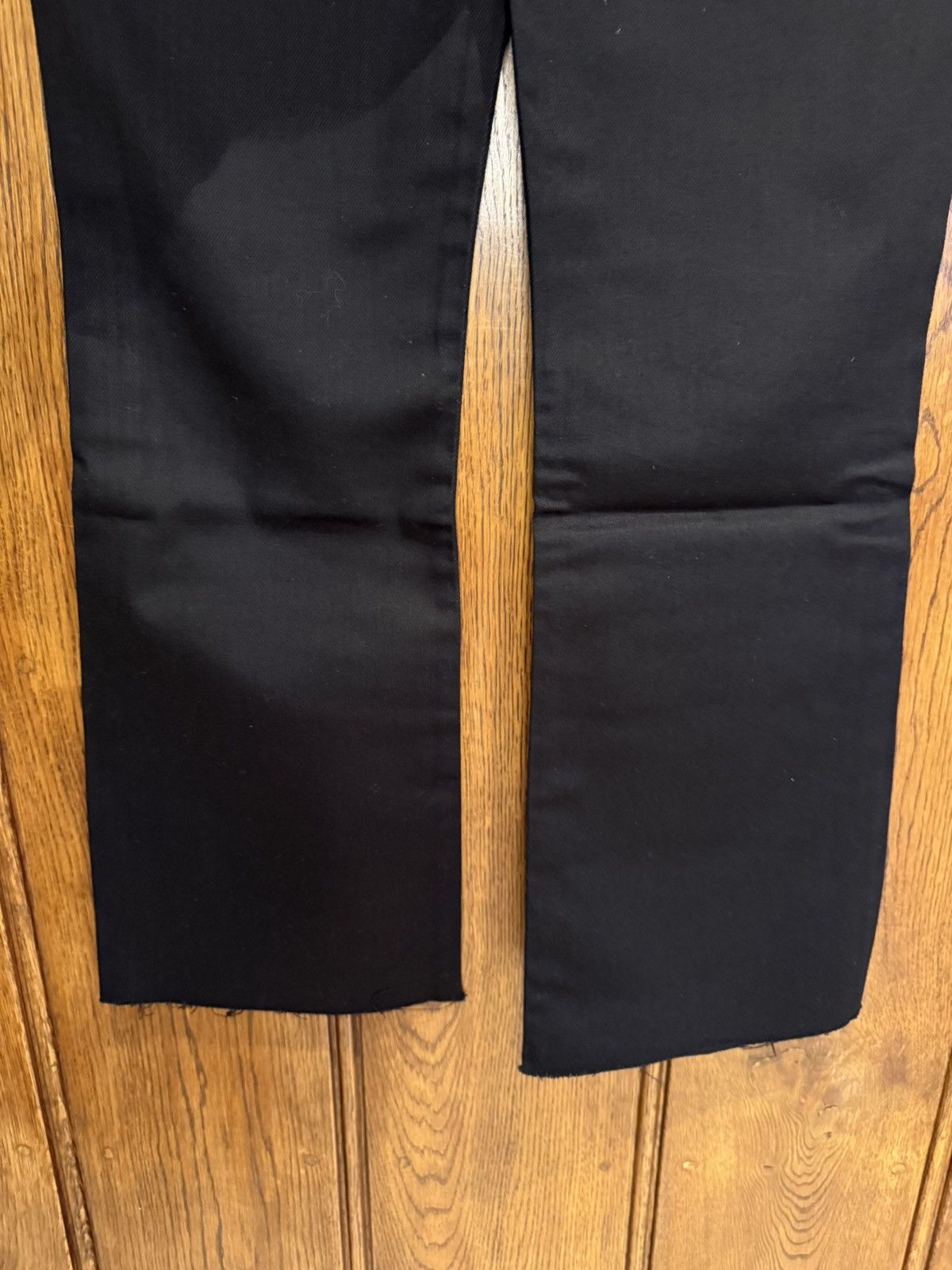 Celine Holy Grail FW21 Celine raw hem flared dylan black jeans 30 Size US 30 / EU 46 - 18 Thumbnail