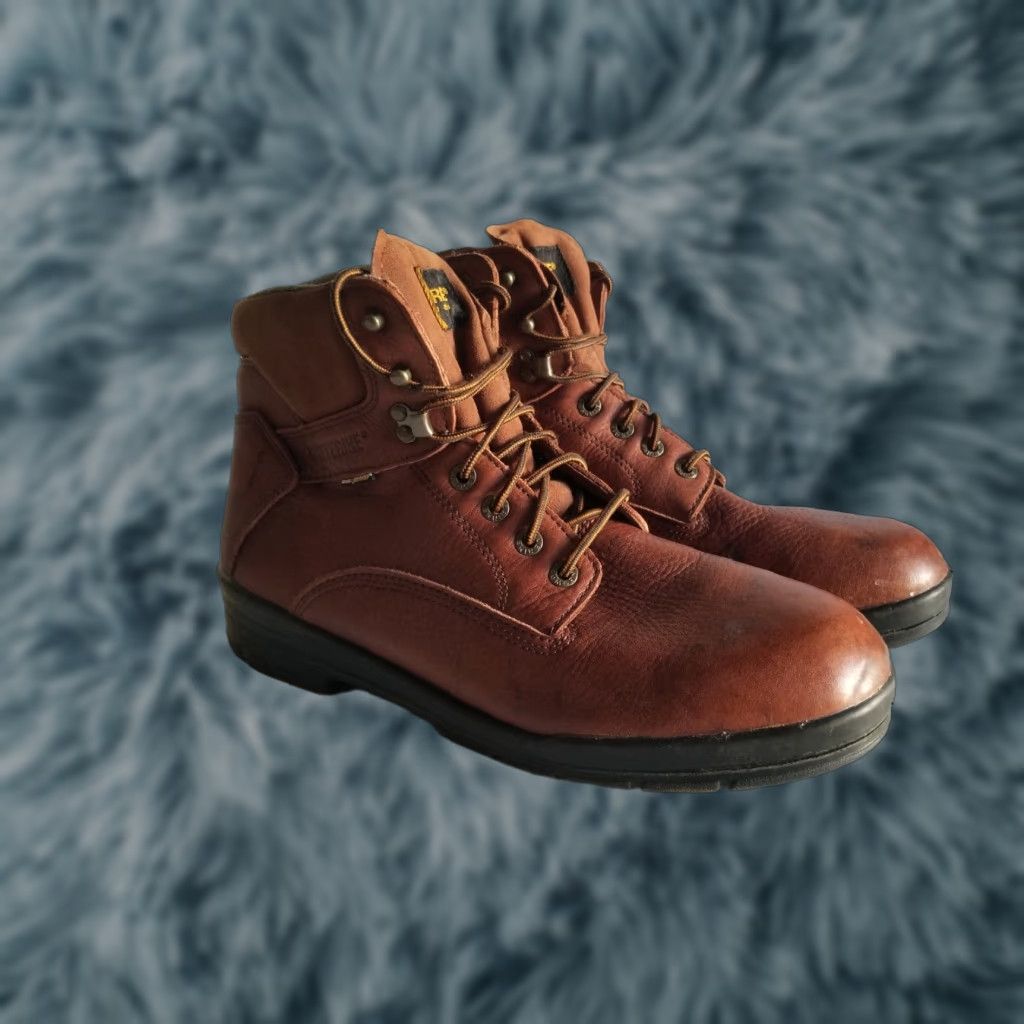 Vintage Wolverine Durashocks SR 6" Soft Toe Boot Brown Men's Size 14 Medium Size US 13 / EU 46 - 1 Thumbnail