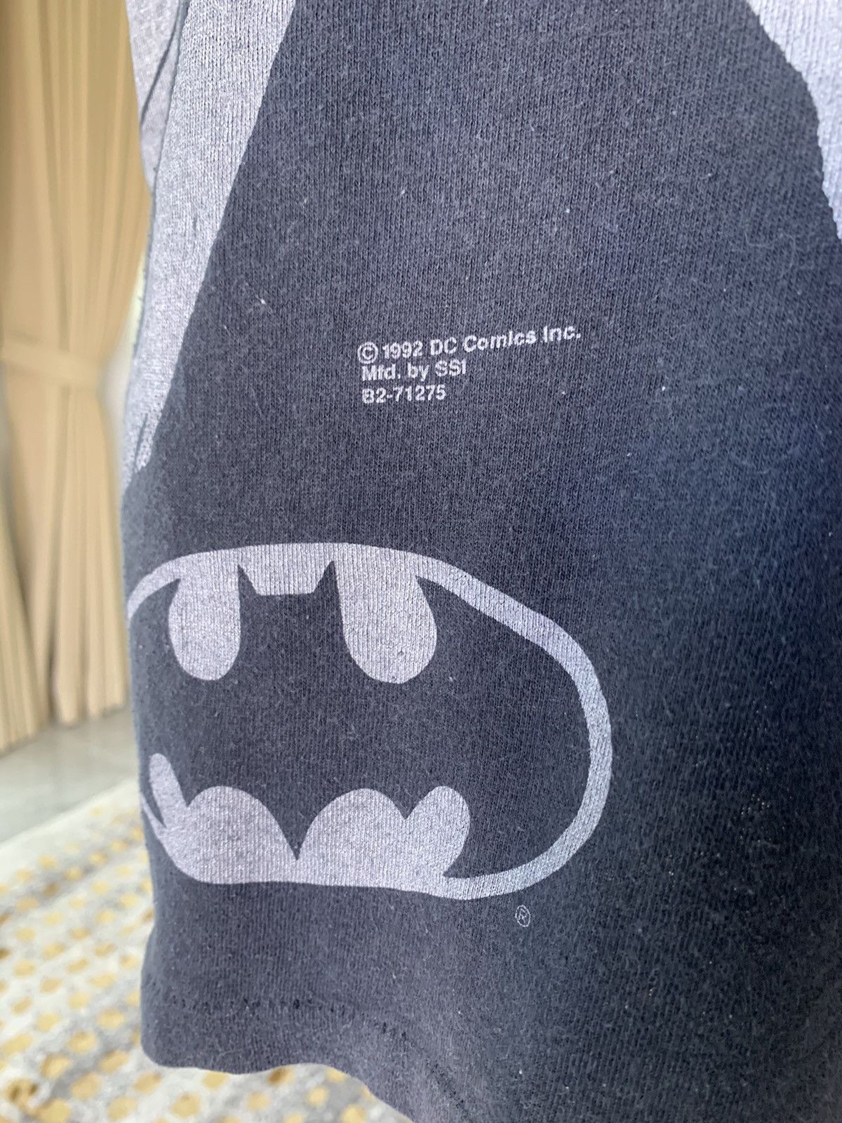 DC Comics × Vintage 90s DC Comics Inc Batman Overprint single stitch Size US L / EU 52-54 / 3 - 5 Thumbnail