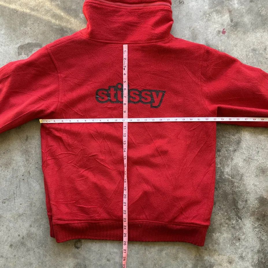 Stussy Vintage 90s Stüssy Reverisble Hooded Jacket Size XL Size US XL / EU 56 / 4 - 7 Thumbnail