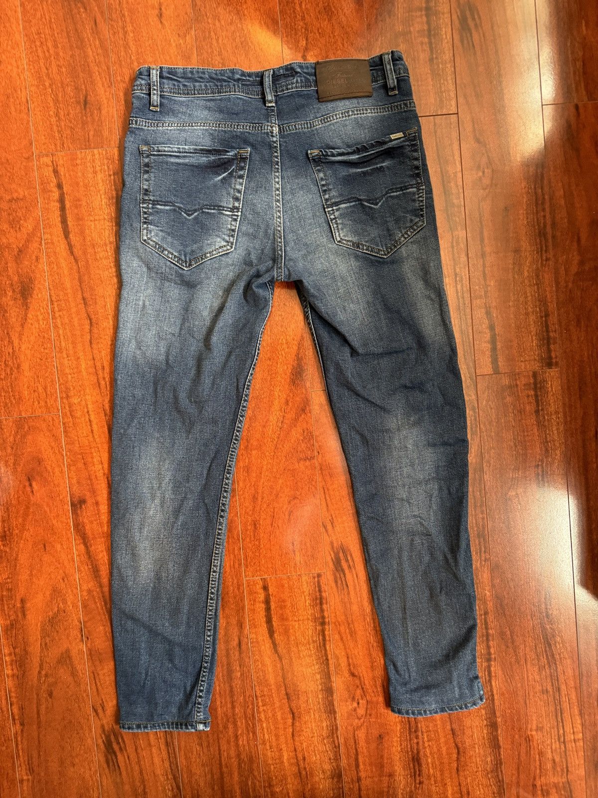Diesel Vintage Diesel Thrashed Blue Jeans Size US 30 / EU 46 - 5 Thumbnail