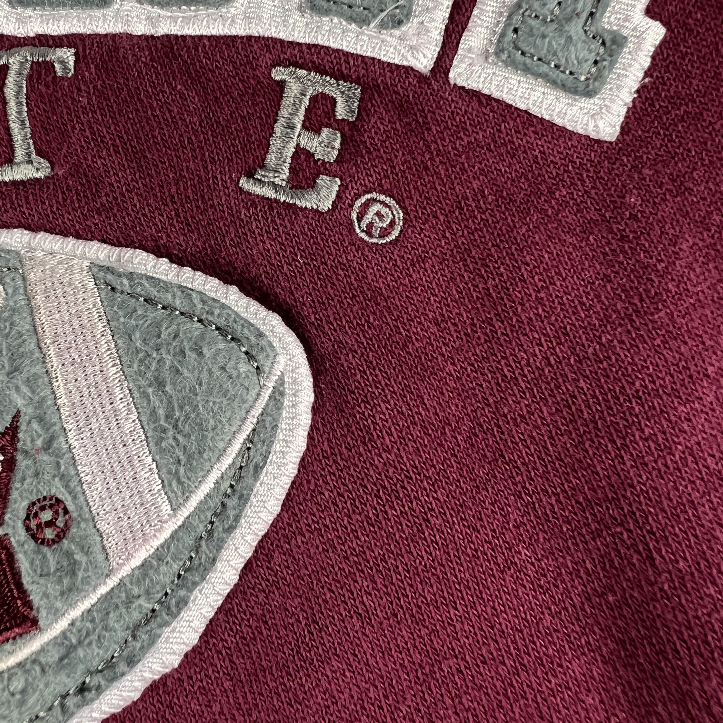 J. America × NCAA Y2K Mississippi State Bulldogs Sweatshirt Red Faded Hoodie Size US L / EU 52-54 / 3 - 3 Thumbnail