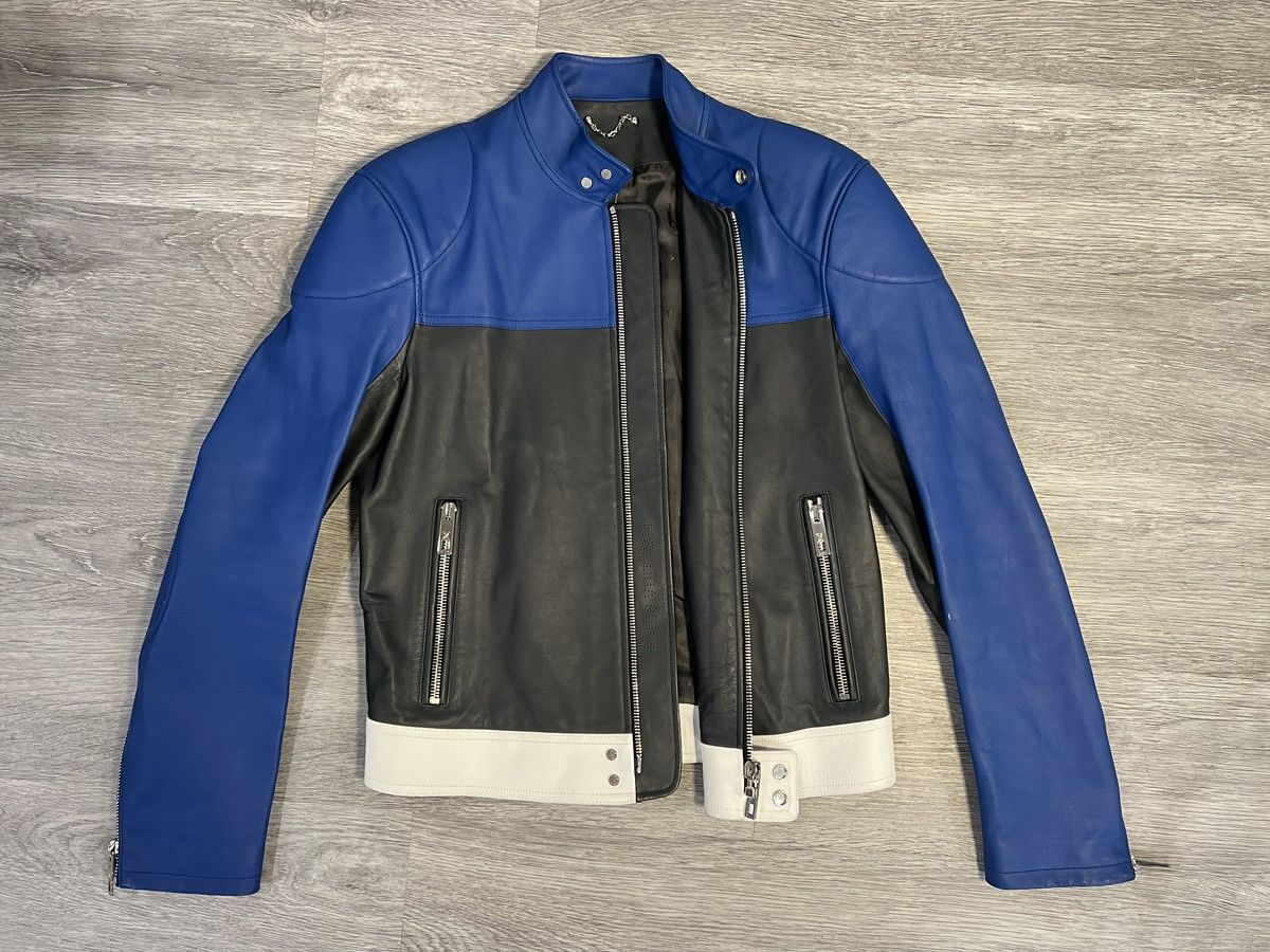 Louis Vuitton Louis Vuitton Men’s Leather Racer Jacket size 48 Size US M / EU 48-50 / 2 - 2 Thumbnail