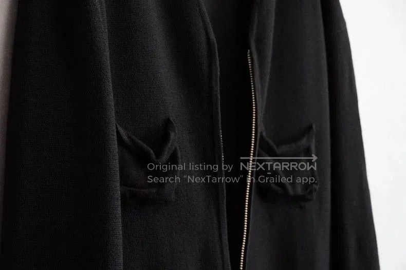 Yohji Yamamoto Yohji Yamamoto Wool Zip Cardigan with Pockets Size US M / EU 48-50 / 2 - 4 Thumbnail