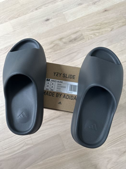 Adidas YZY slide granite | Grailed