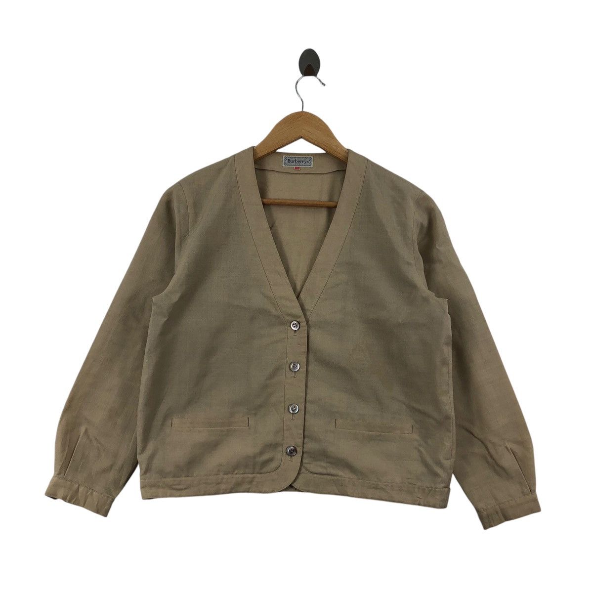 Burberry × Vintage Vintage 90s BURBERRYS Jacket Button Down Size M / US 6-8 / IT 42-44 - 1 Thumbnail