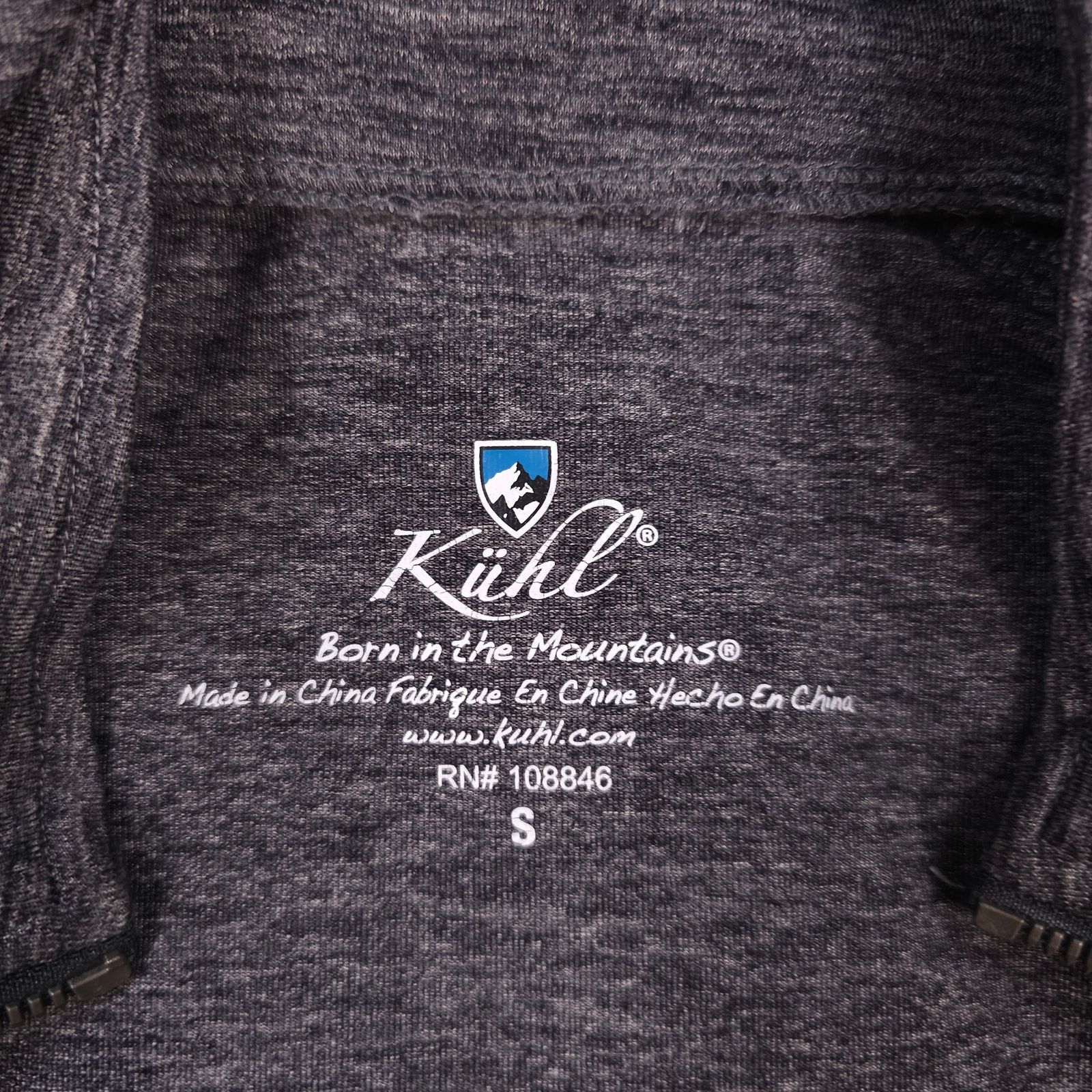 Kuhl Kuhl Mova Hooded Full Zip Vest Gray Sz Small Size S / US 4 / IT 40 - 6 Thumbnail