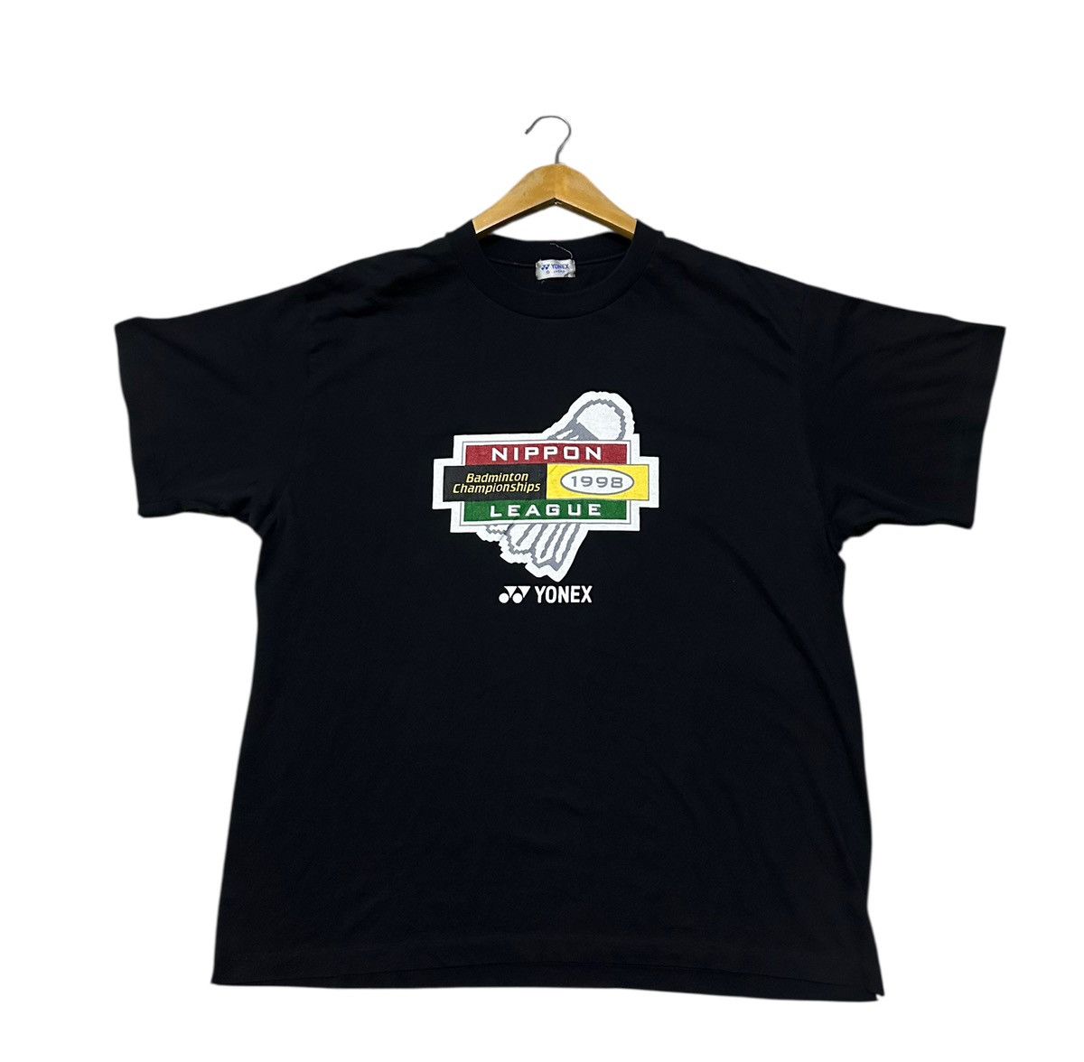 Vintage Vintage 90s Yonex Nippon league badminton championship tee Size US L / EU 52-54 / 3 - 2 Thumbnail