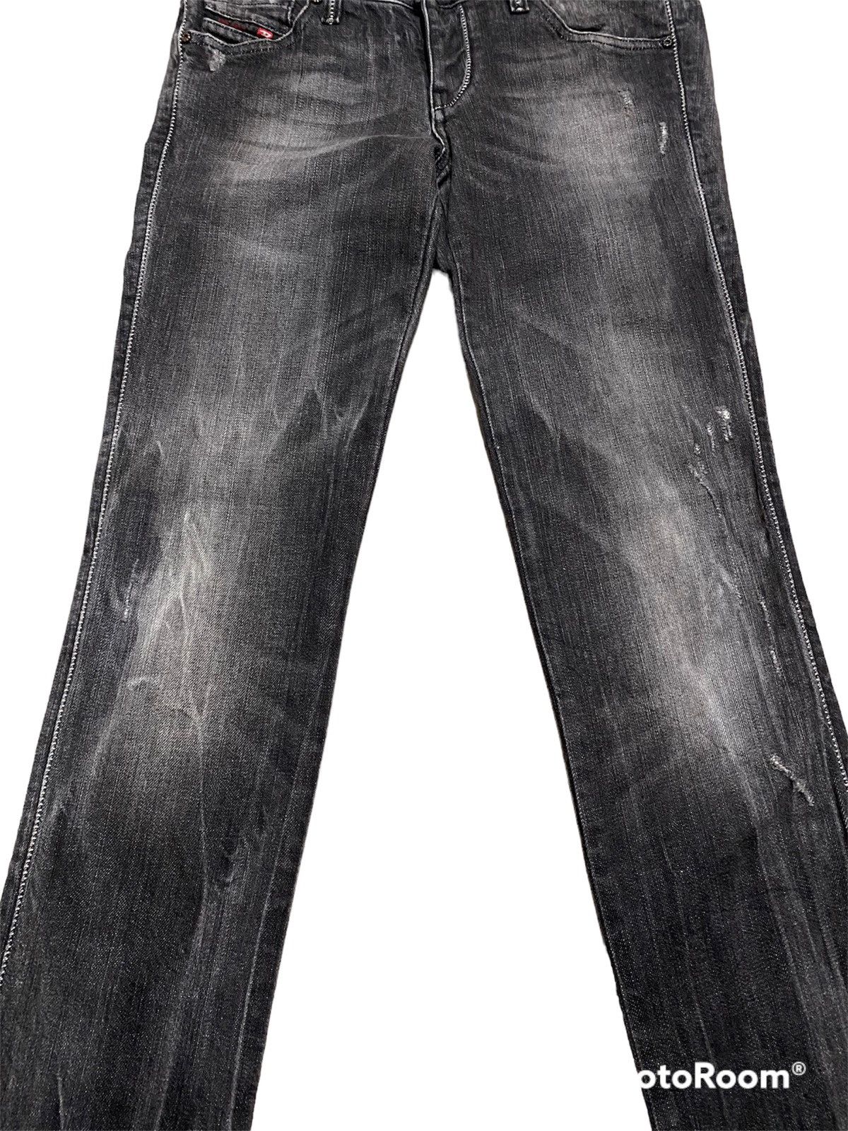 Diesel × Hysteric Glamour × Tornado Mart Diesel Cuddy Stretch Black Wash Made in Italy Size US 29 - 5 Thumbnail