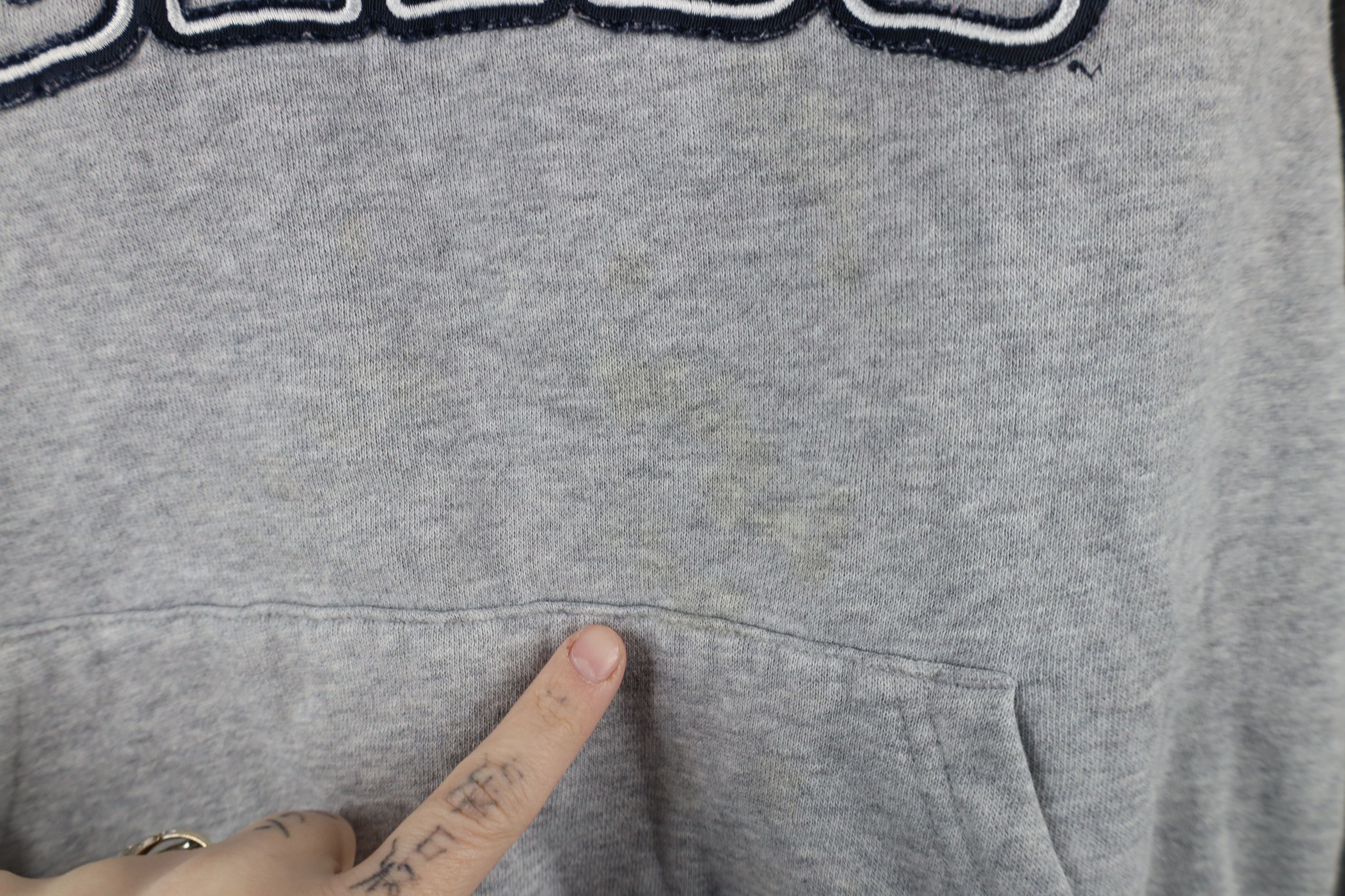 Vintage Vintage 90s University of Toledo Hoodie Sweatshirt Gray Size M / US 6-8 / IT 42-44 - 6 Thumbnail
