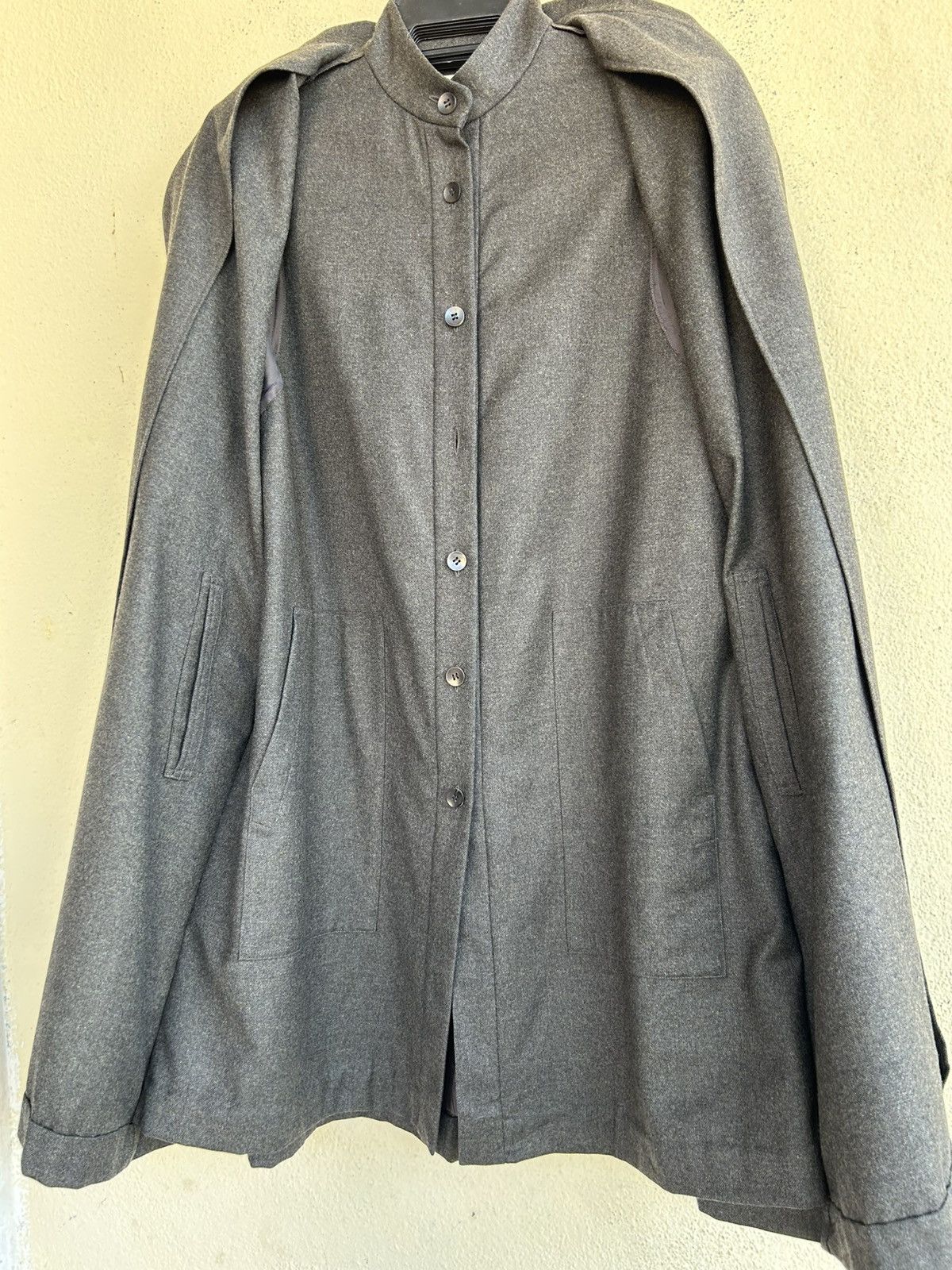 Designer × Issey Miyake Permanente Wool Jacket Size US M / EU 48-50 / 2 - 2 Thumbnail