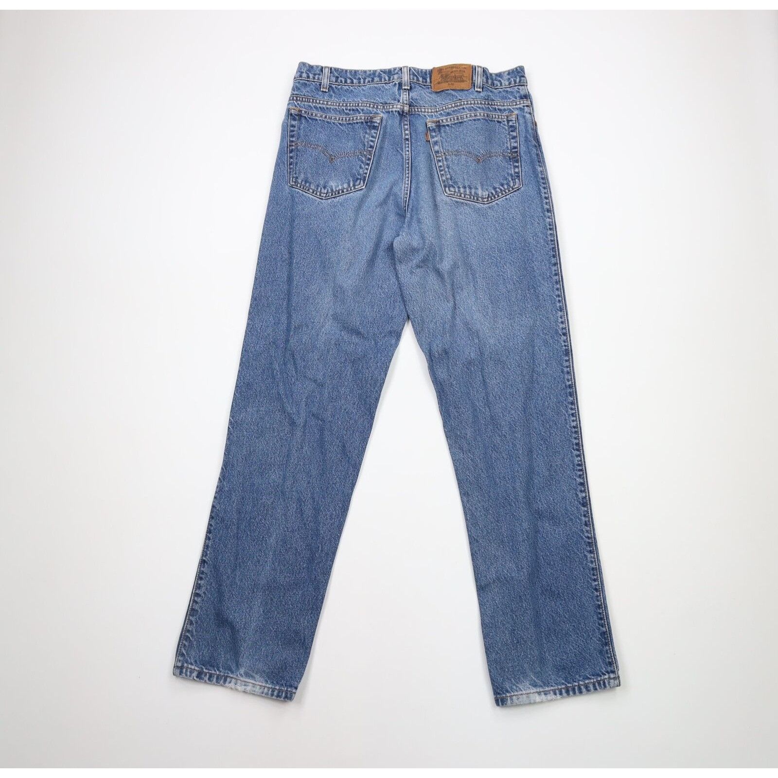 Levi's Vintage 90s Levis 540 Distressed Relaxed Fit Denim Jeans Size US 36 / EU 52 - 8 Thumbnail