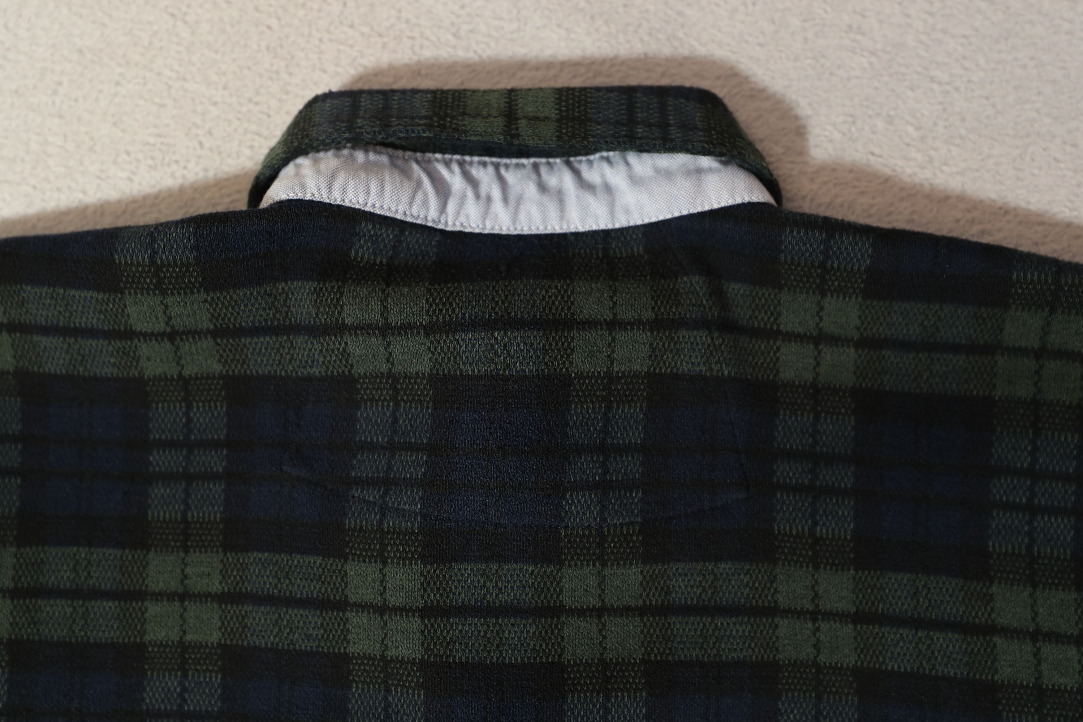 Vintage New River Classics J Riggings Green Tartan Polo (L) Size US L / EU 52-54 / 3 - 14 Thumbnail
