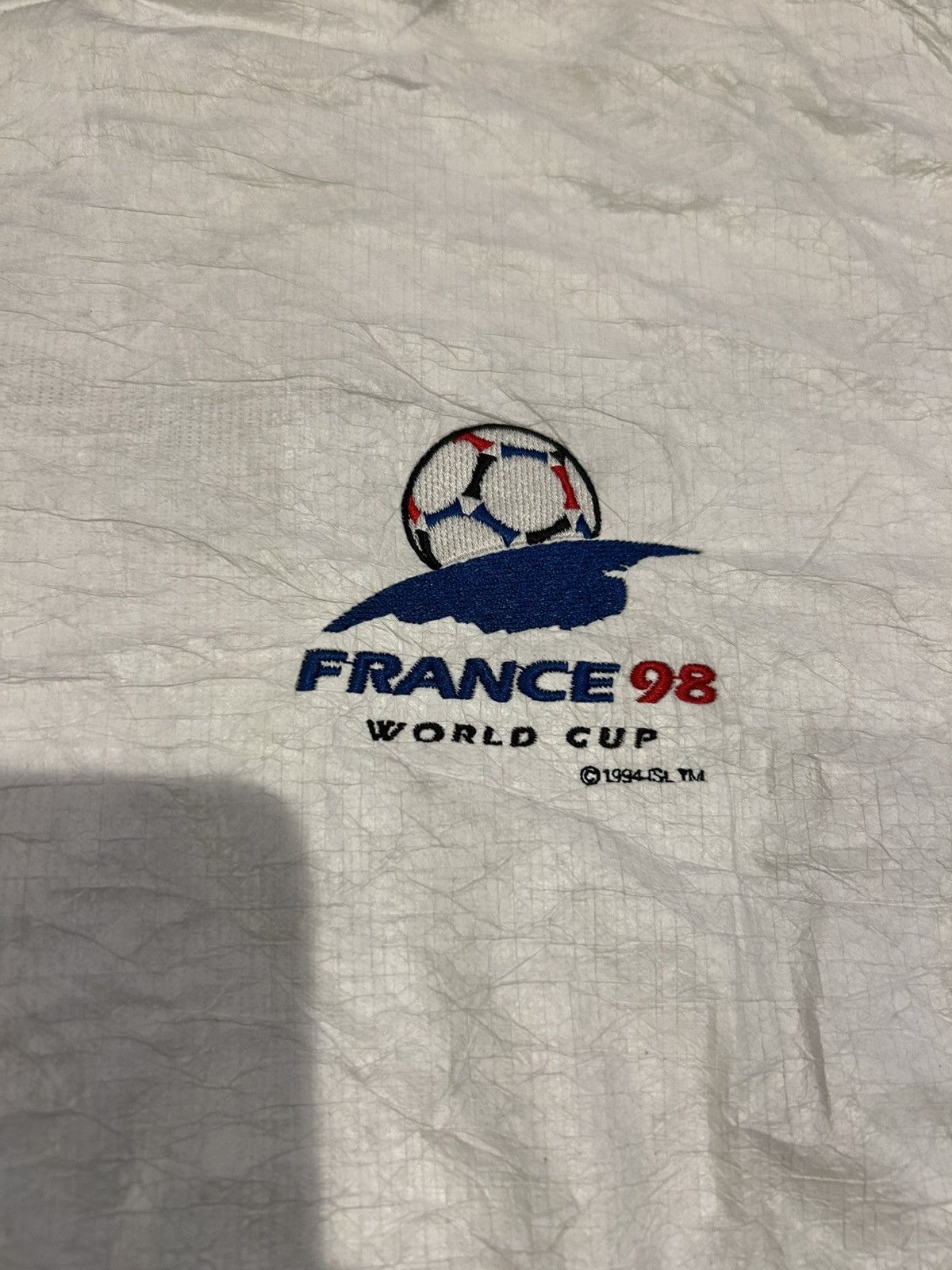 Vintage Rare Vintage France 1998 FIFA World Cup white jacket Size US M / EU 48-50 / 2 - 4 Thumbnail