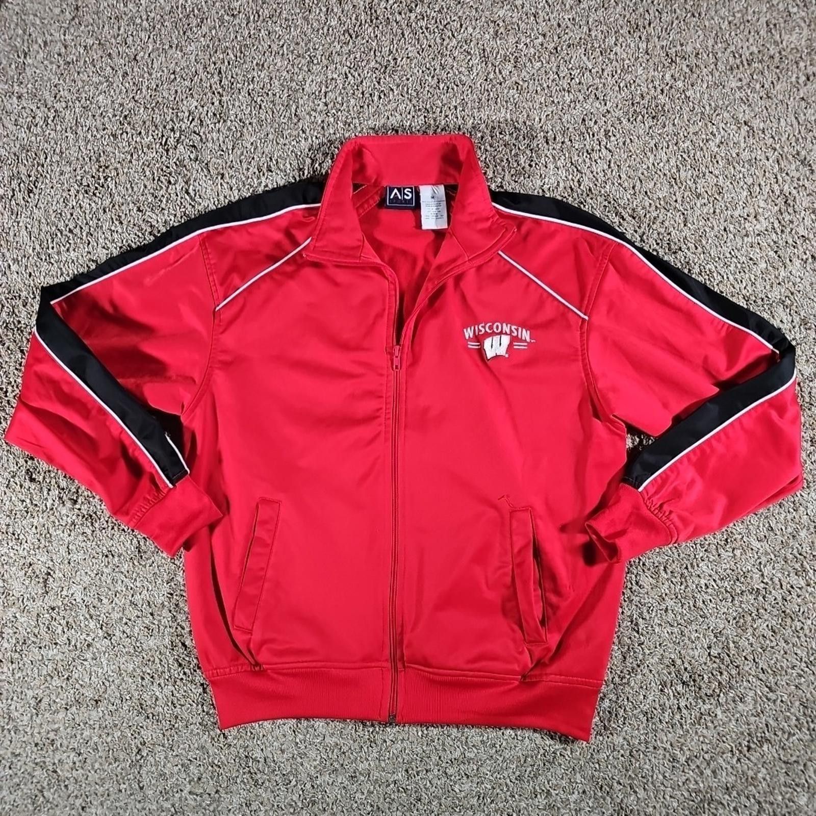 Other Wisconsin Badgers M Fullzip A S Sports Size ONE SIZE - 1 Thumbnail