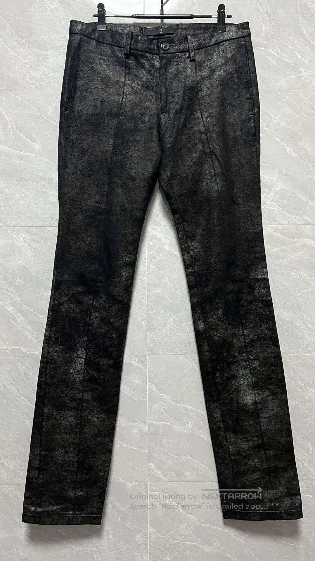 Julius Julius 7 Distressed Silver Gray Pants. Size US 26 / EU 42 - 3 Thumbnail