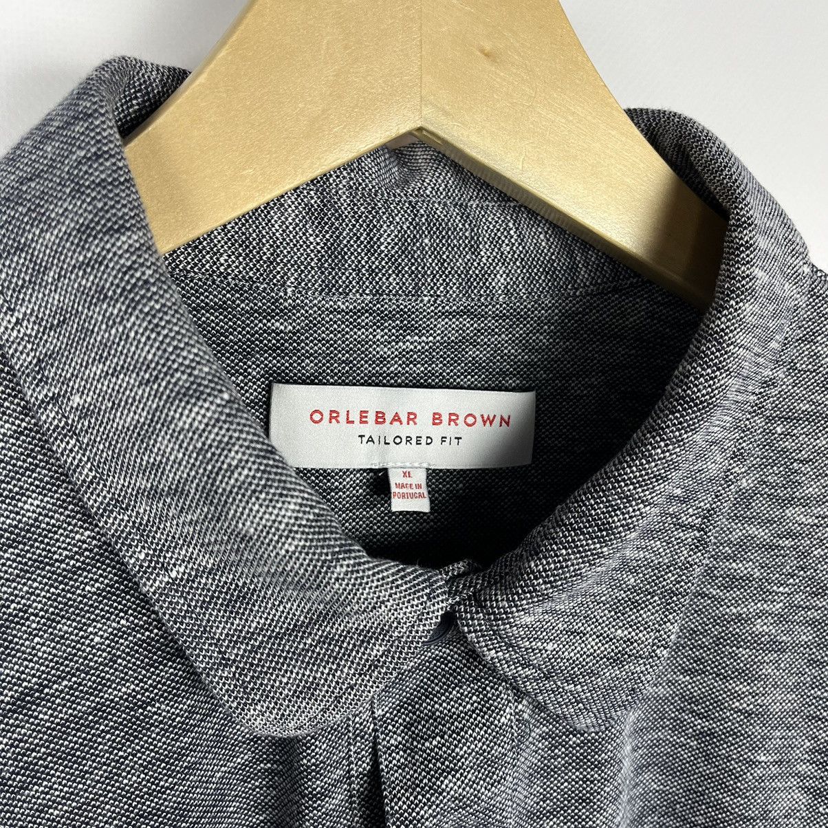 Orlebar Brown Designer Orlebar Brown linen polo shirt Size US L / EU 52-54 / 3 - 3 Thumbnail