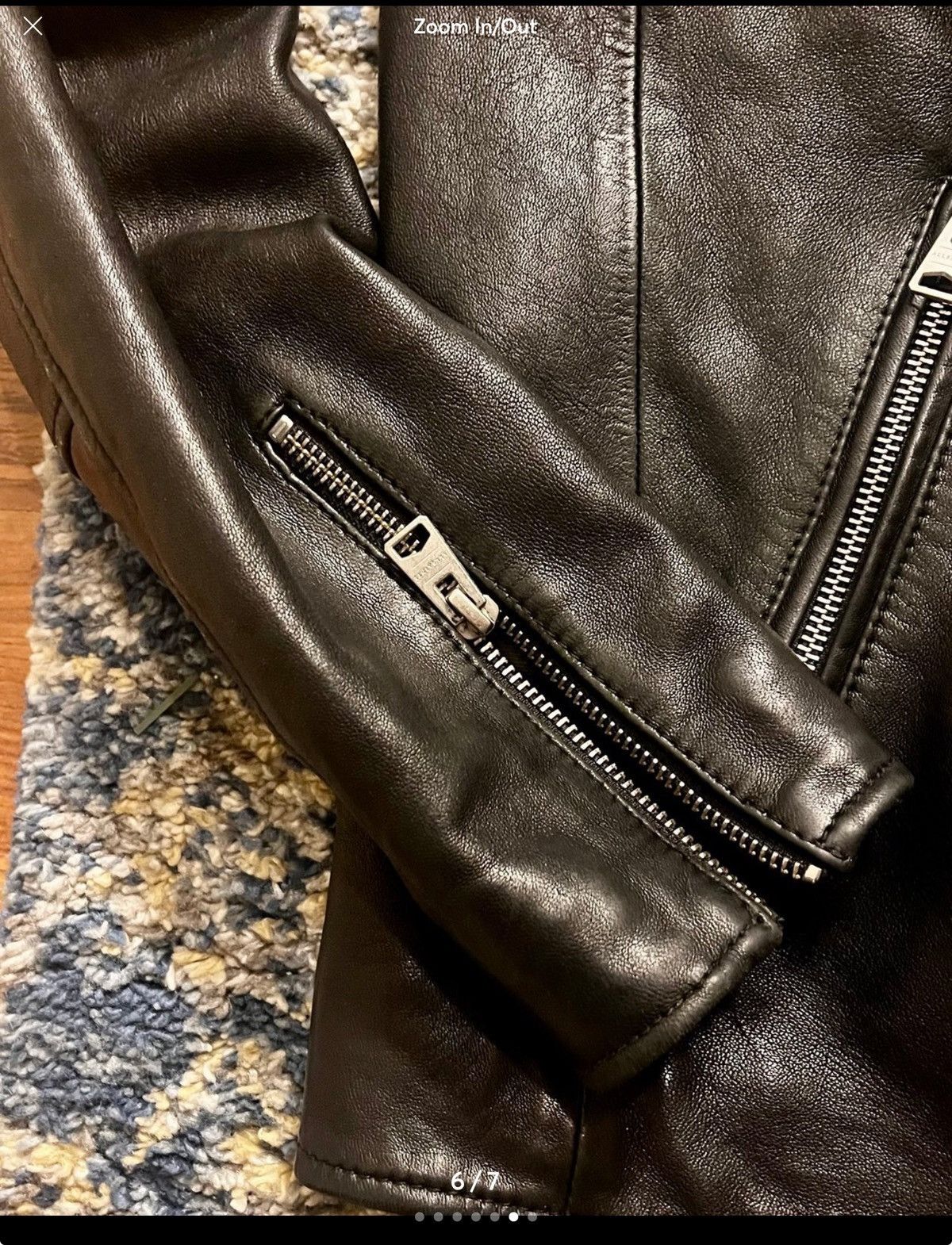 Allsaints AllSaints leather bomber Size US M / EU 48-50 / 2 - 9 Thumbnail