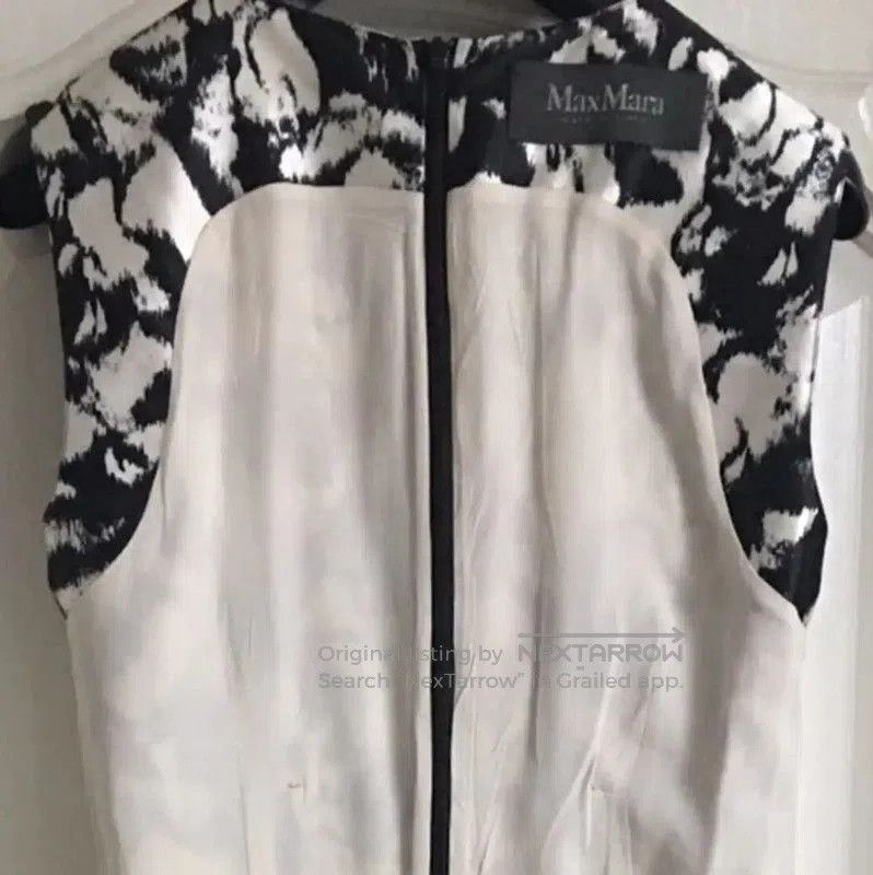 Max Mara MaxMara Summer Black Silk Floral Casual Pants . Size 24" / US 00 / IT 34 - 3 Thumbnail