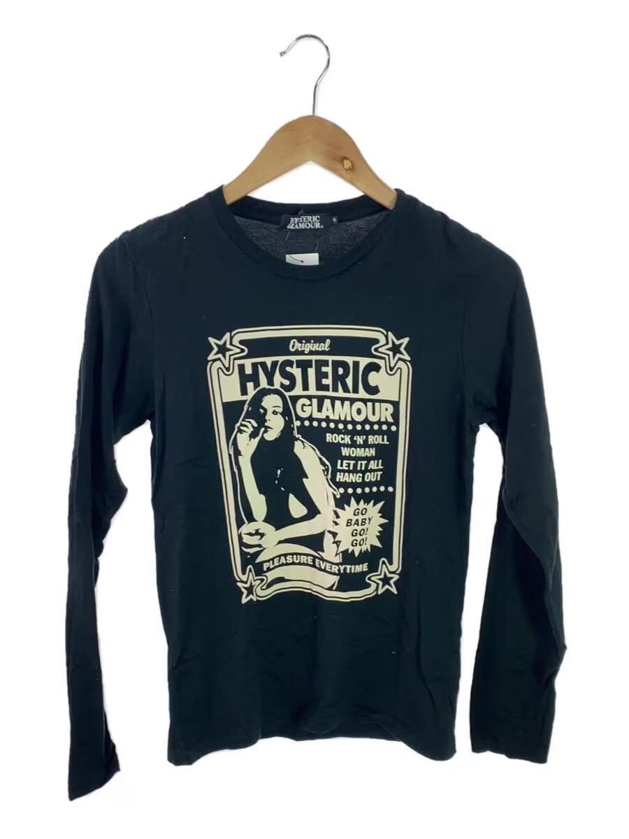 image of Hysteric Glamour Hysteric Woman Long Sleeve Tee in Black, Men's (Size Small)