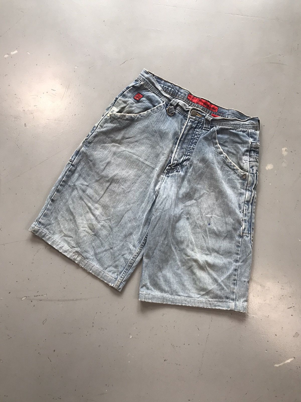 JNCO × Southpole × Vintage Vintage Jnco crown 👑 SpellOut embroidered carpenter jort Size US 34 / EU 50 - 3 Thumbnail