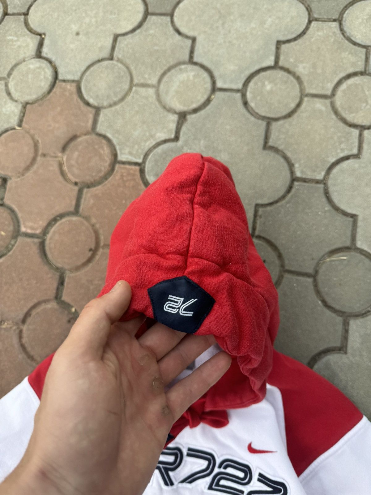 Nike × Vintage Vintage Nike Cortez Small Swoosh Hoodie Y2K Size US S / EU 44-46 / 1 - 6 Thumbnail